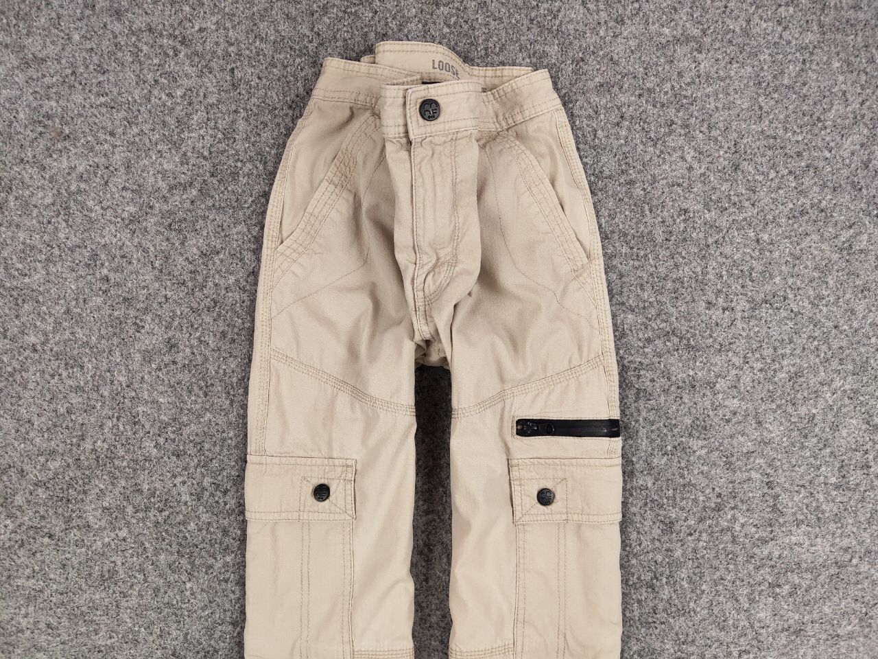 Japanese Brand Vintage 90's Cargo Pants Travis Scott Japan Pocket Beige Size US 34 / EU 50 - 6 Thumbnail