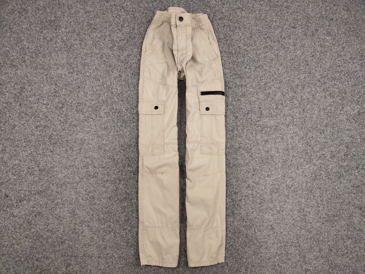 Japanese Brand Vintage 90's Cargo Pants Travis Scott Japan Pocket Beige Size US 34 / EU 50 - 1 Thumbnail