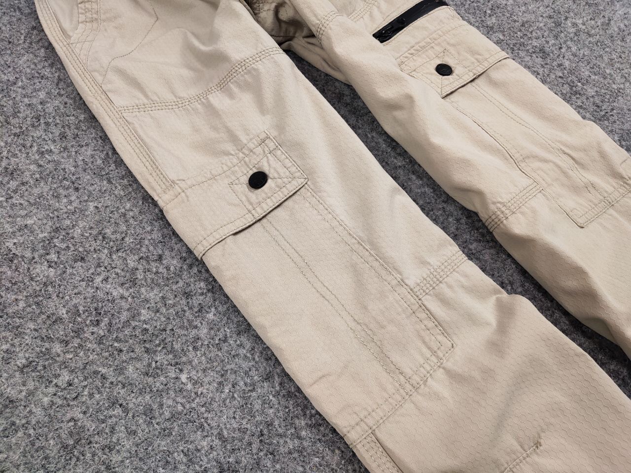 Japanese Brand Vintage 90's Cargo Pants Travis Scott Japan Pocket Beige Size US 34 / EU 50 - 8 Thumbnail
