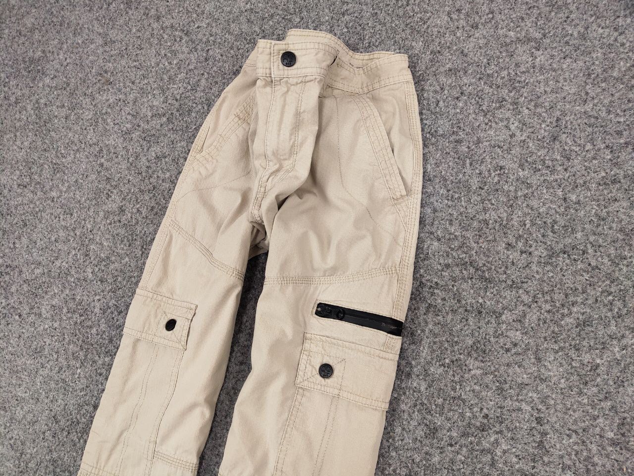 Japanese Brand Vintage 90's Cargo Pants Travis Scott Japan Pocket Beige Size US 34 / EU 50 - 4 Thumbnail