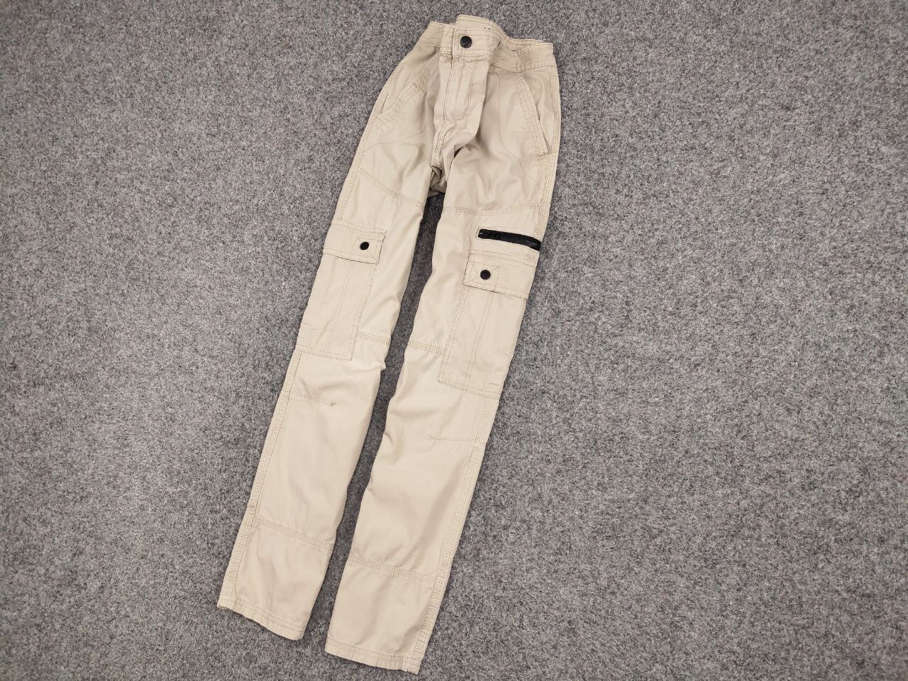 Japanese Brand Vintage 90's Cargo Pants Travis Scott Japan Pocket Beige Size US 34 / EU 50 - 3 Thumbnail
