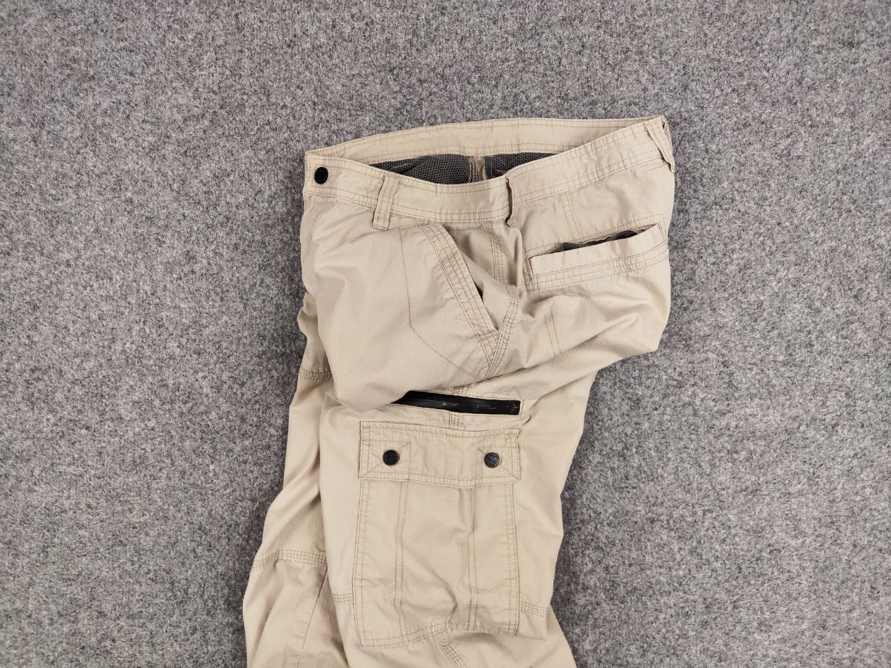 Japanese Brand Vintage 90's Cargo Pants Travis Scott Japan Pocket Beige Size US 34 / EU 50 - 17 Thumbnail