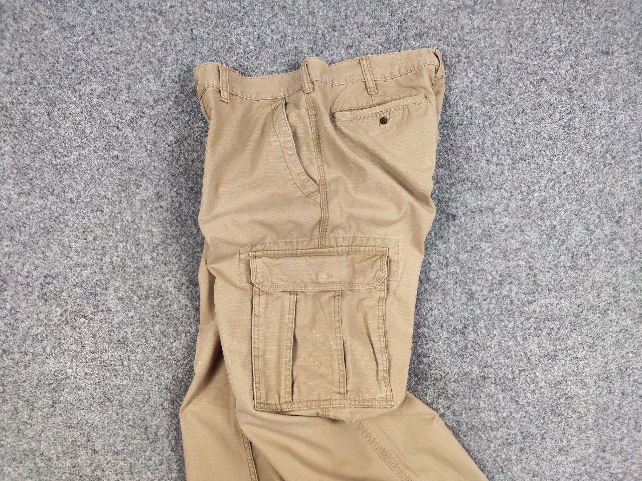 Gap Vintage 90's Gap Cargo Beige Pants Travis Scott Japan Size US 34 / EU 50 - 16 Thumbnail