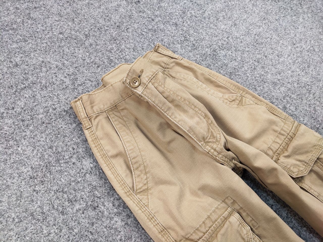 Gap Vintage 90's Gap Cargo Beige Pants Travis Scott Japan Size US 34 / EU 50 - 10 Thumbnail