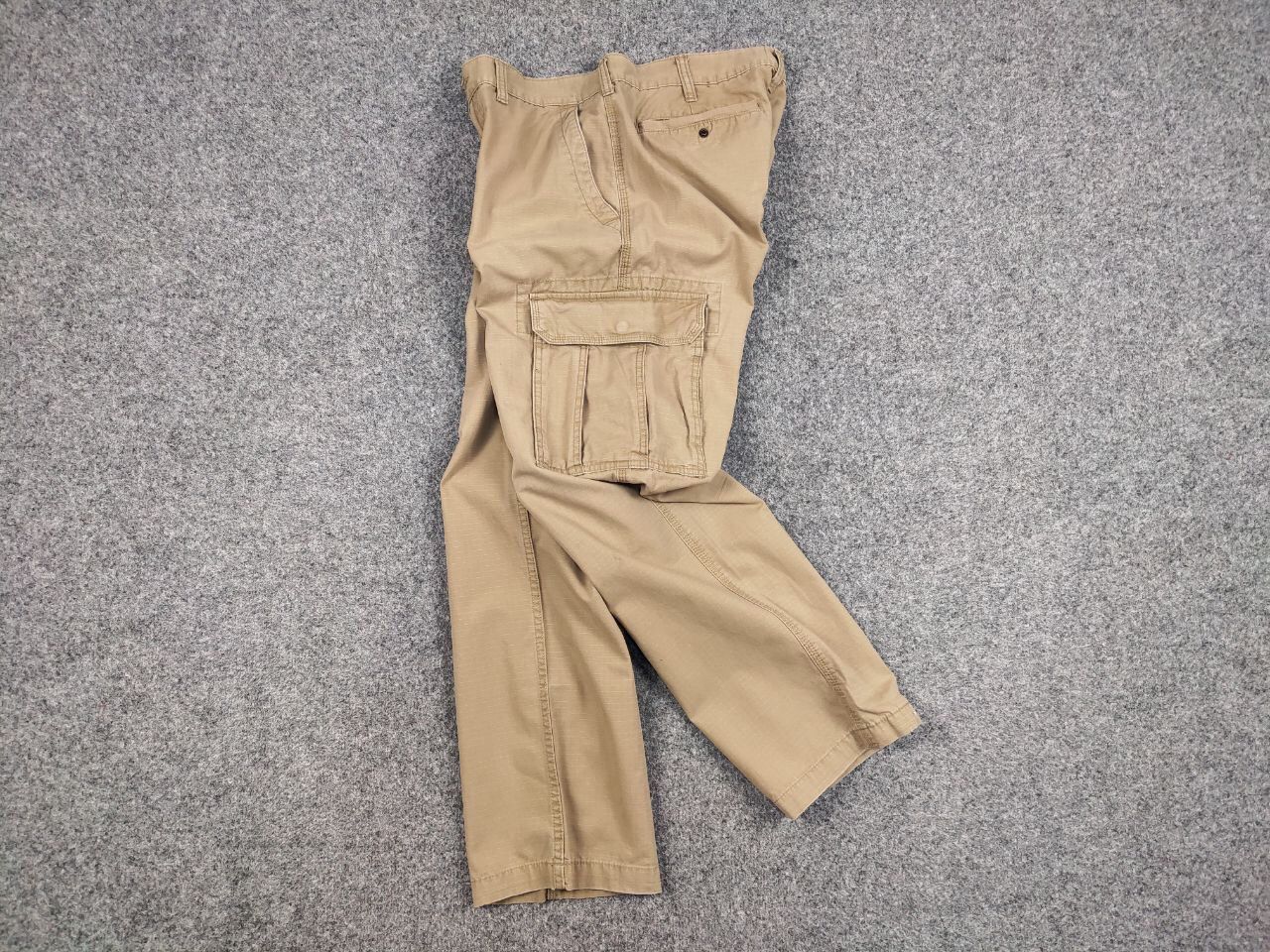 Gap Vintage 90's Gap Cargo Beige Pants Travis Scott Japan Size US 34 / EU 50 - 15 Thumbnail