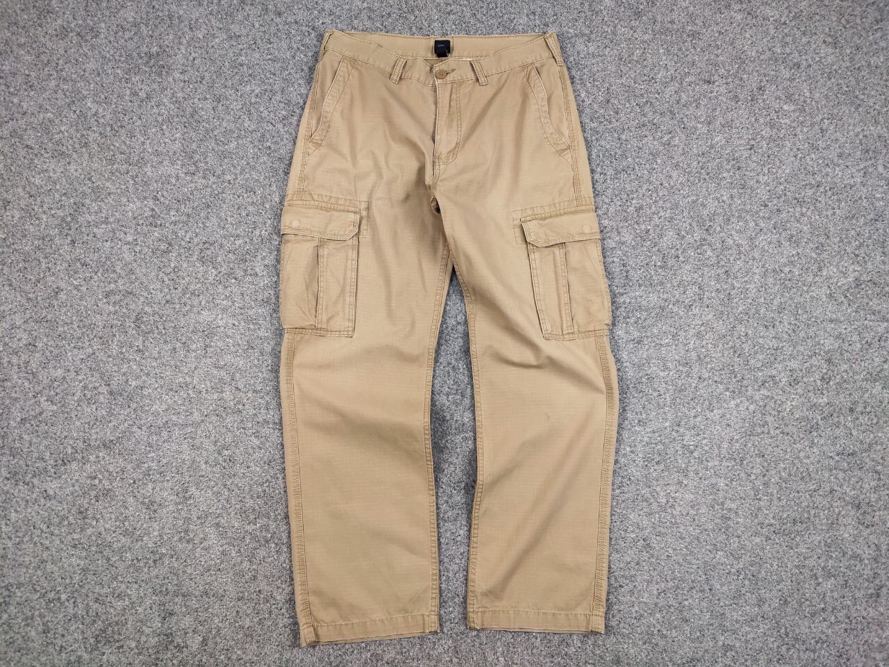 Gap Vintage 90's Gap Cargo Beige Pants Travis Scott Japan Size US 34 / EU 50 - 12 Thumbnail