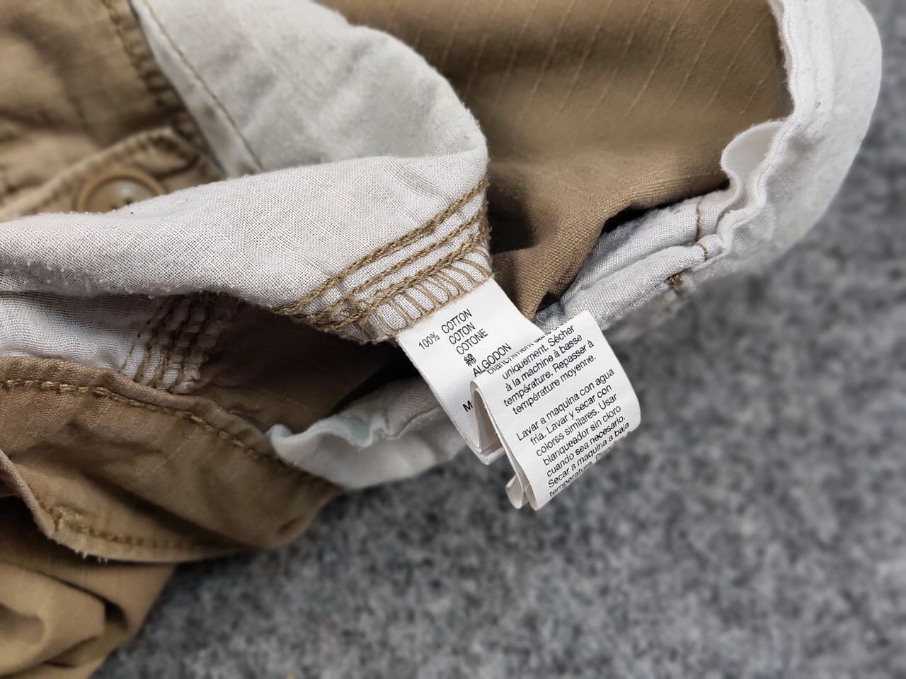 Gap Vintage 90's Gap Cargo Beige Pants Travis Scott Japan Size US 34 / EU 50 - 18 Thumbnail