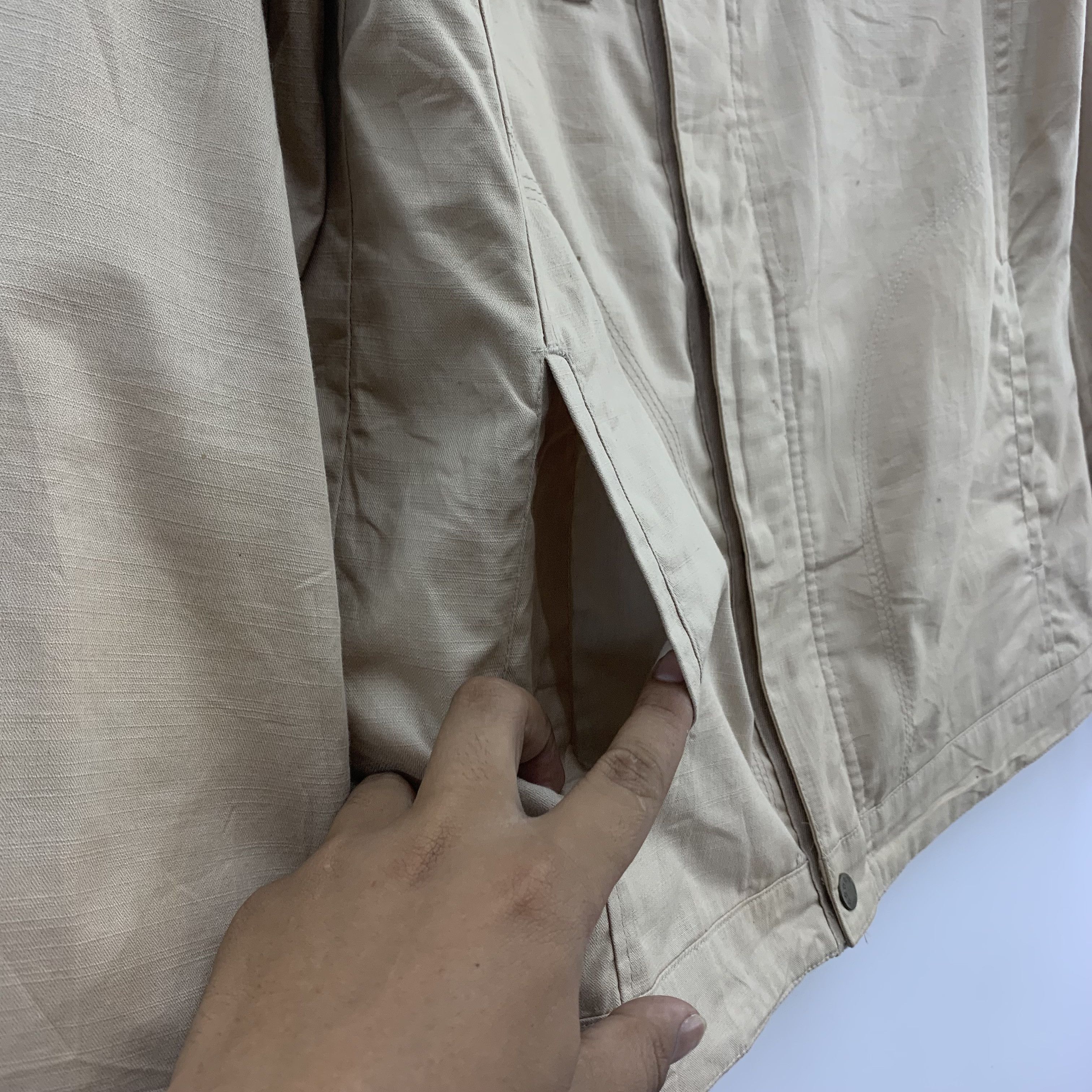 Japanese Brand Klein Plus Homme Jacket Khaki Colour Multipocket Size S / US 4 / IT 40 - 7 Thumbnail