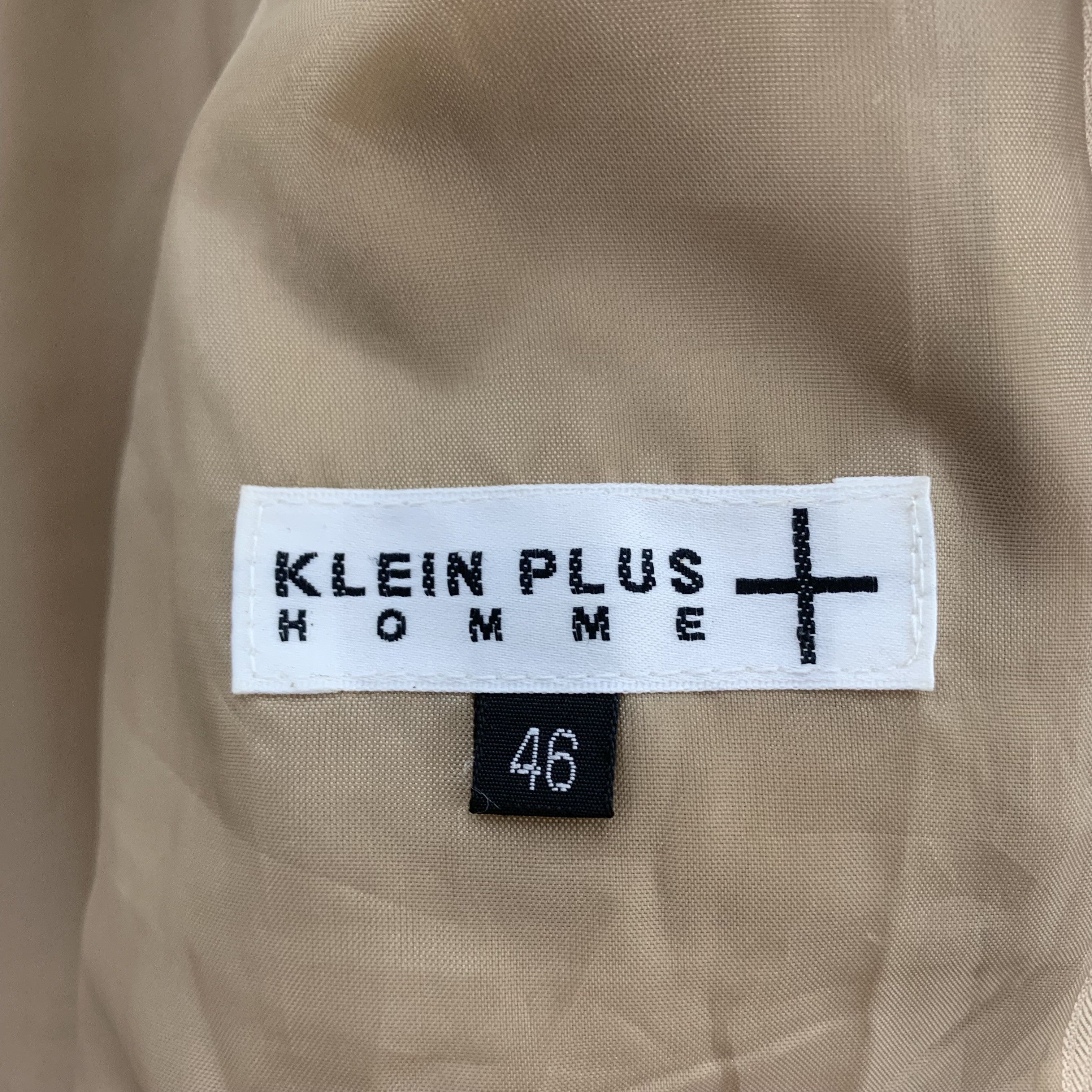 Japanese Brand Klein Plus Homme Jacket Khaki Colour Multipocket Size S / US 4 / IT 40 - 15 Thumbnail