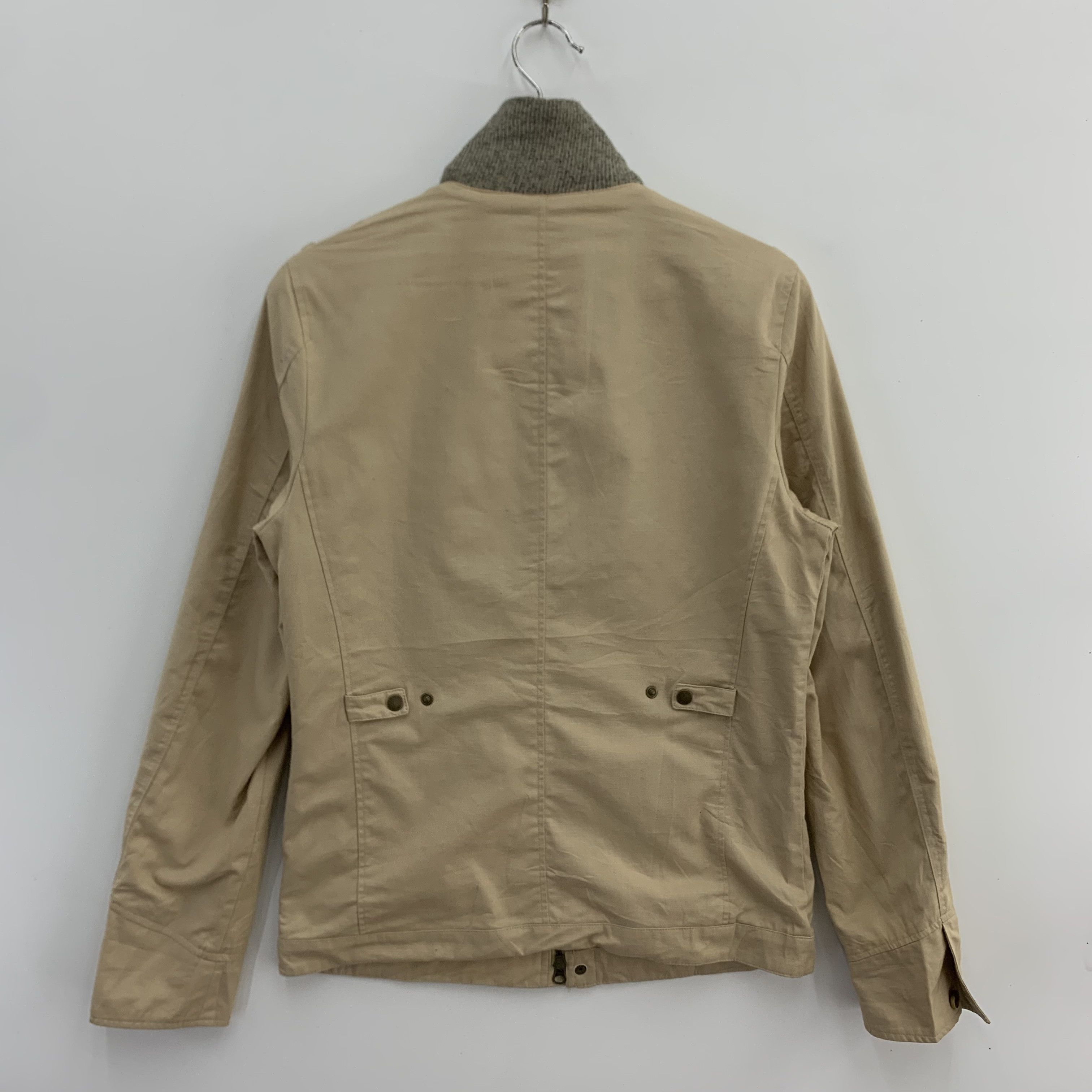Japanese Brand Klein Plus Homme Jacket Khaki Colour Multipocket Size S / US 4 / IT 40 - 4 Thumbnail