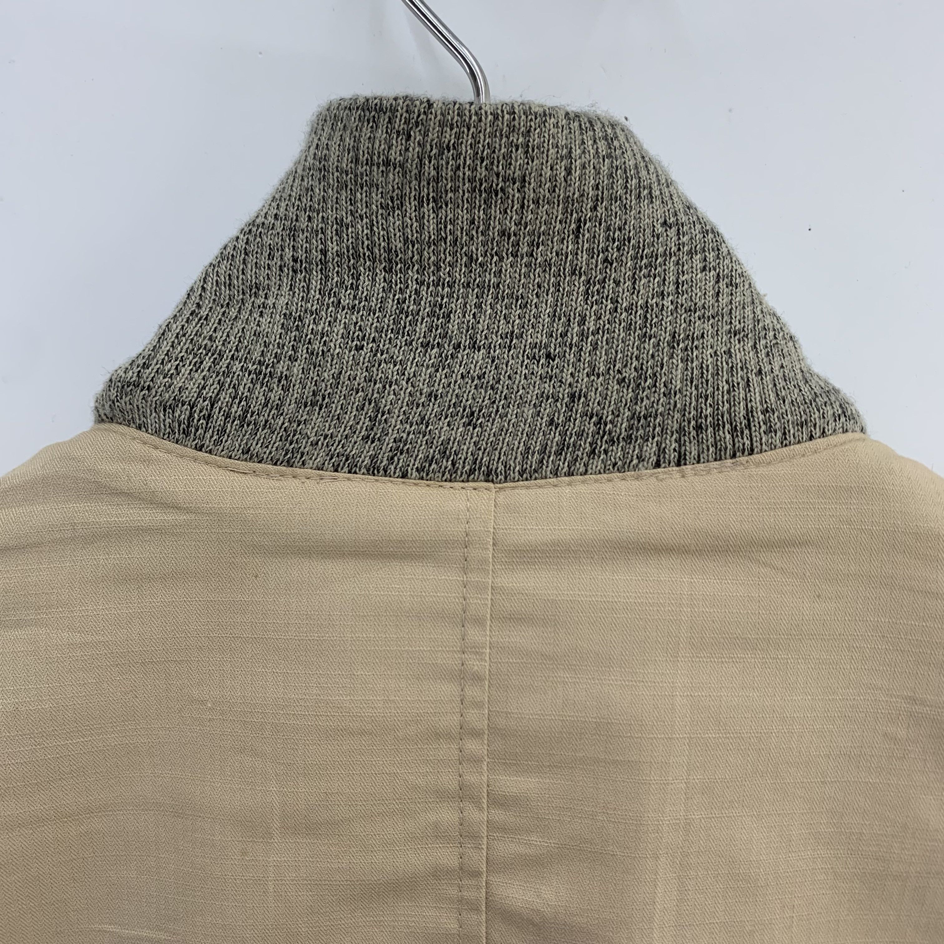 Japanese Brand Klein Plus Homme Jacket Khaki Colour Multipocket Size S / US 4 / IT 40 - 13 Thumbnail