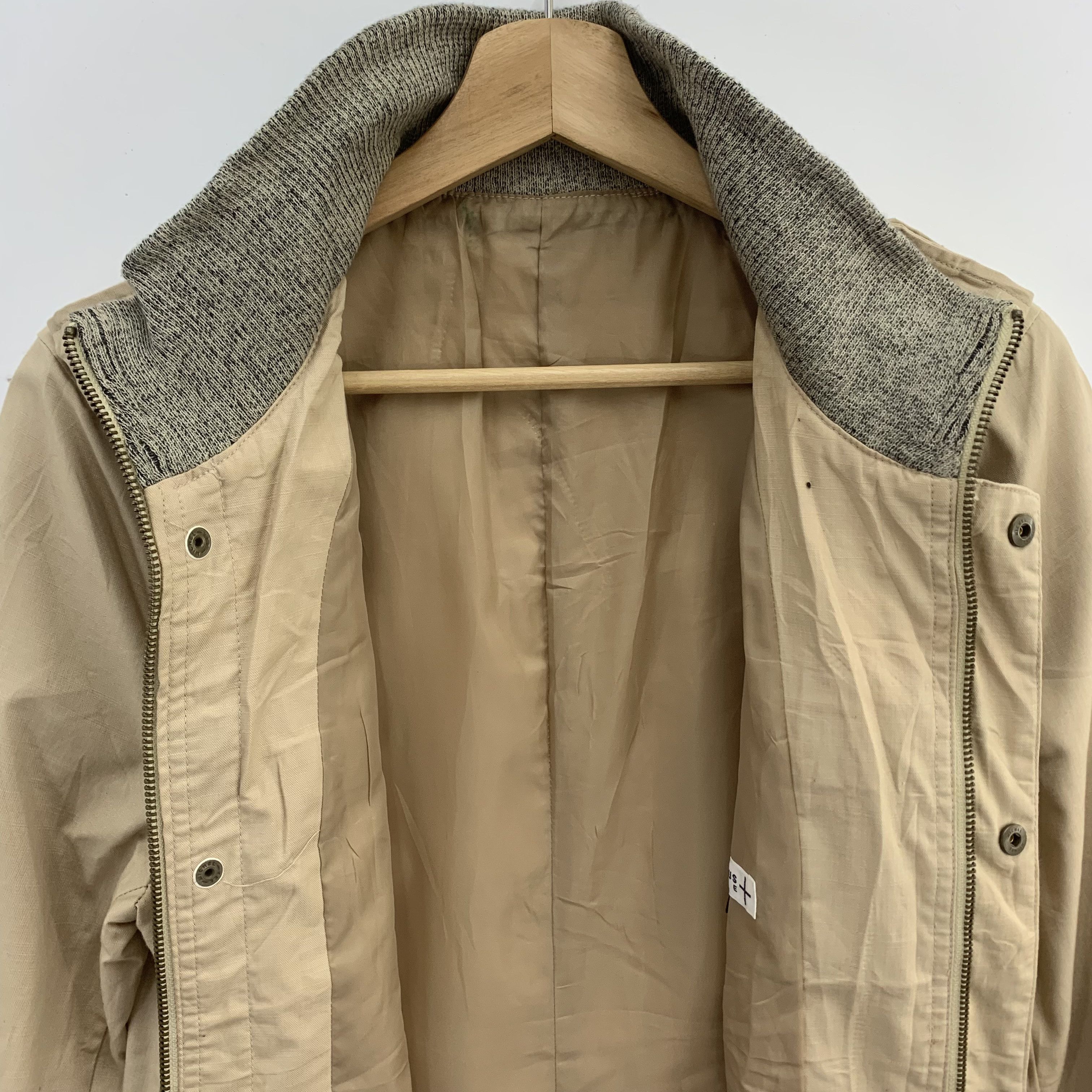 Japanese Brand Klein Plus Homme Jacket Khaki Colour Multipocket Size S / US 4 / IT 40 - 12 Thumbnail