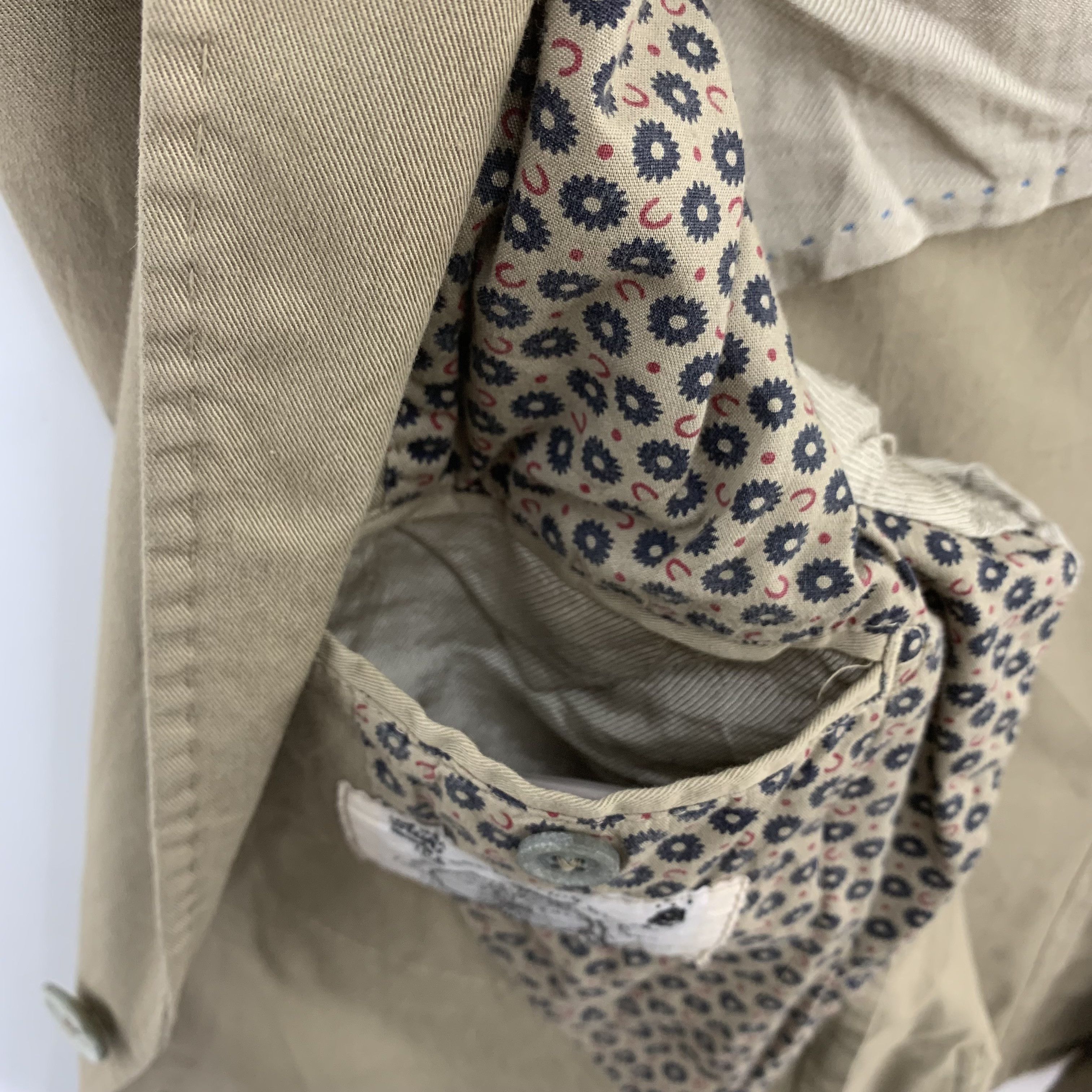 Designer × Vintage Manuel Ritz Blazer Half Camo Pattern, Two Tone Camo Blazer Size US M / EU 48-50 / 2 - 6 Thumbnail