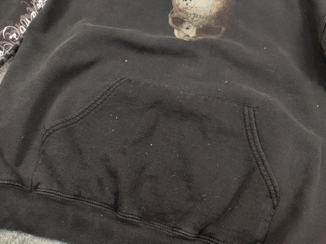Band Tees Vintage 90's In Extremo Black Faded Logo Hoodie Rock Band Size US M / EU 48-50 / 2 - 13 Thumbnail