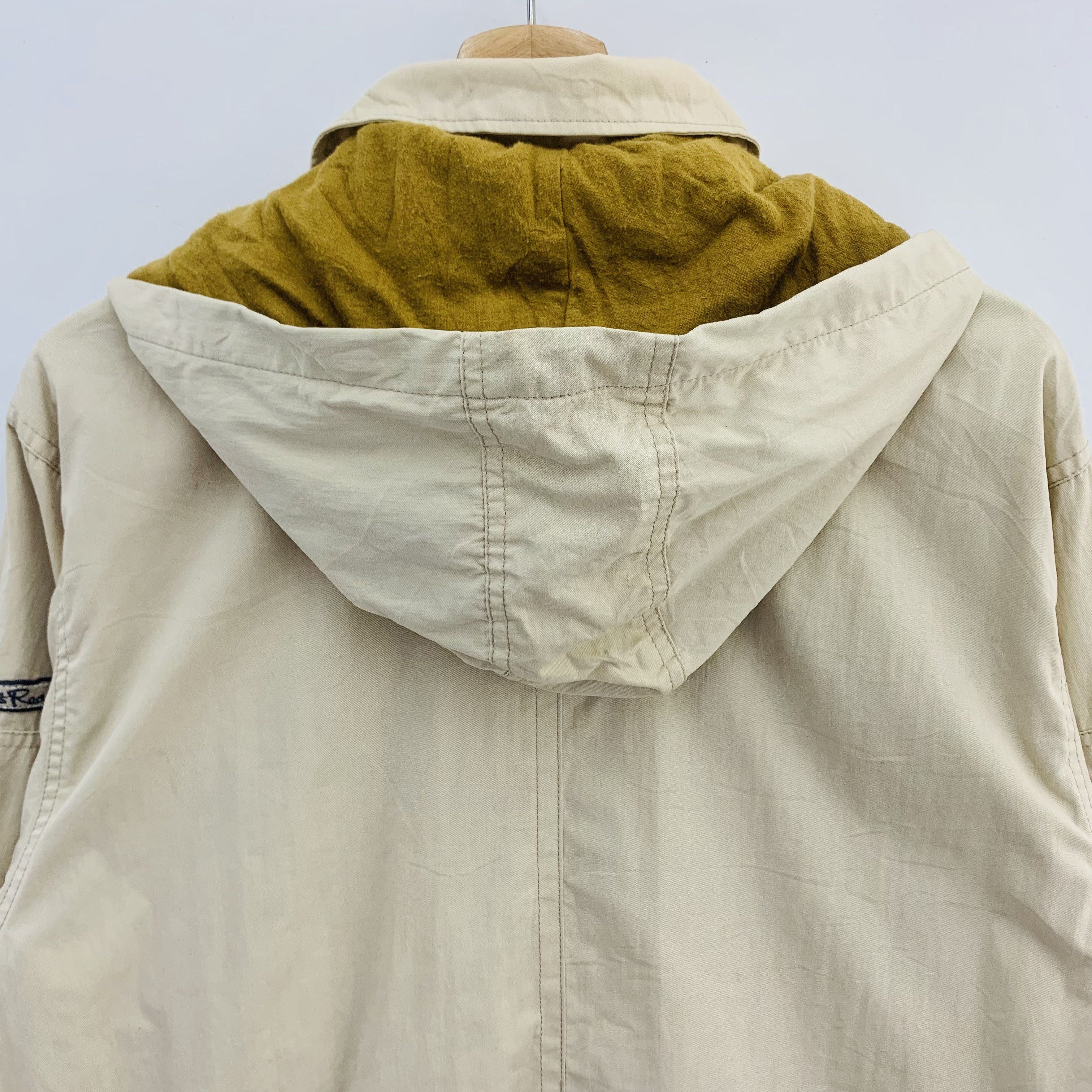 Japanese Brand BIN'S Jacket, Multi Pocket Jacket, Tactical Jacket Hooded Size US M / EU 48-50 / 2 - 8 Thumbnail