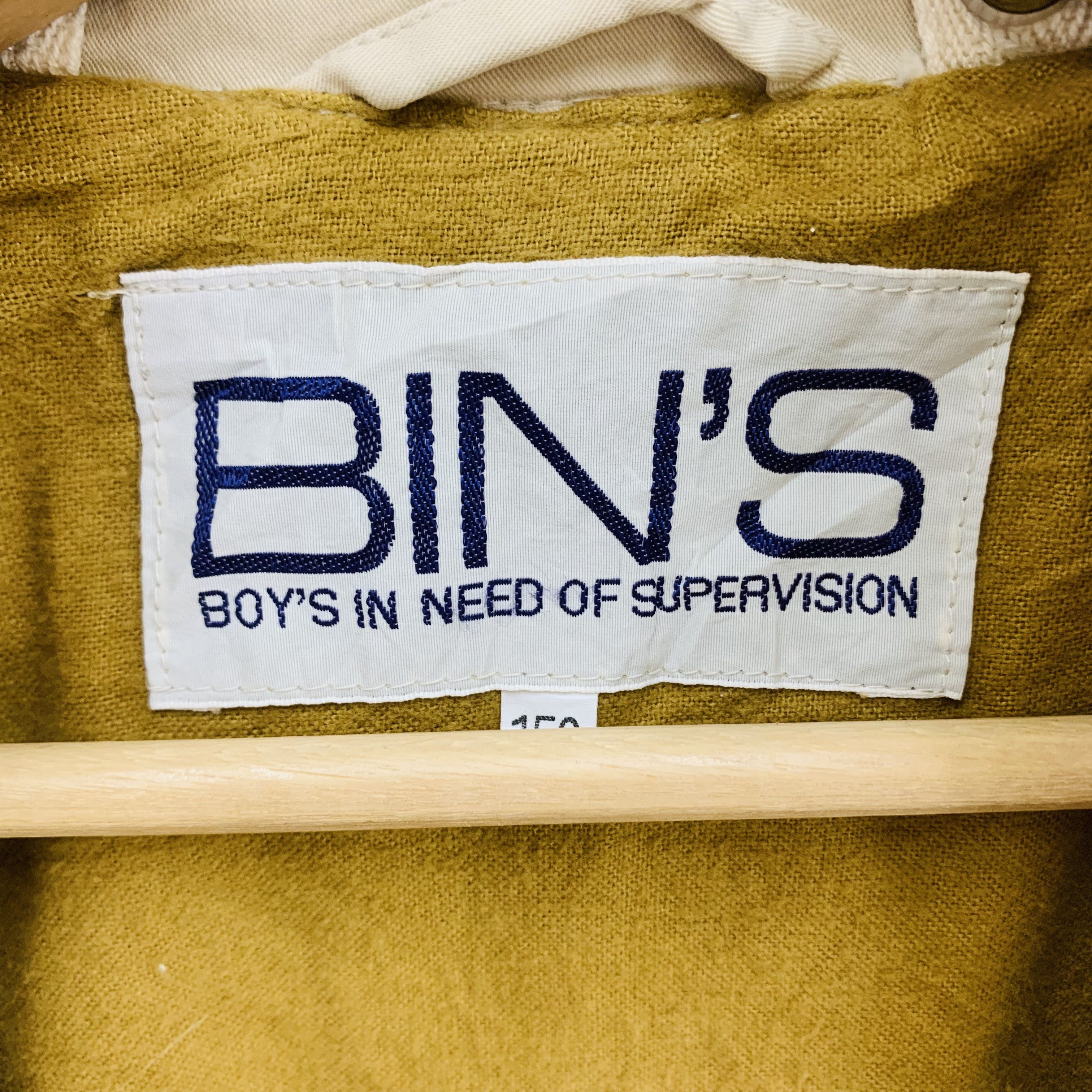 Japanese Brand BIN'S Jacket, Multi Pocket Jacket, Tactical Jacket Hooded Size US M / EU 48-50 / 2 - 15 Thumbnail