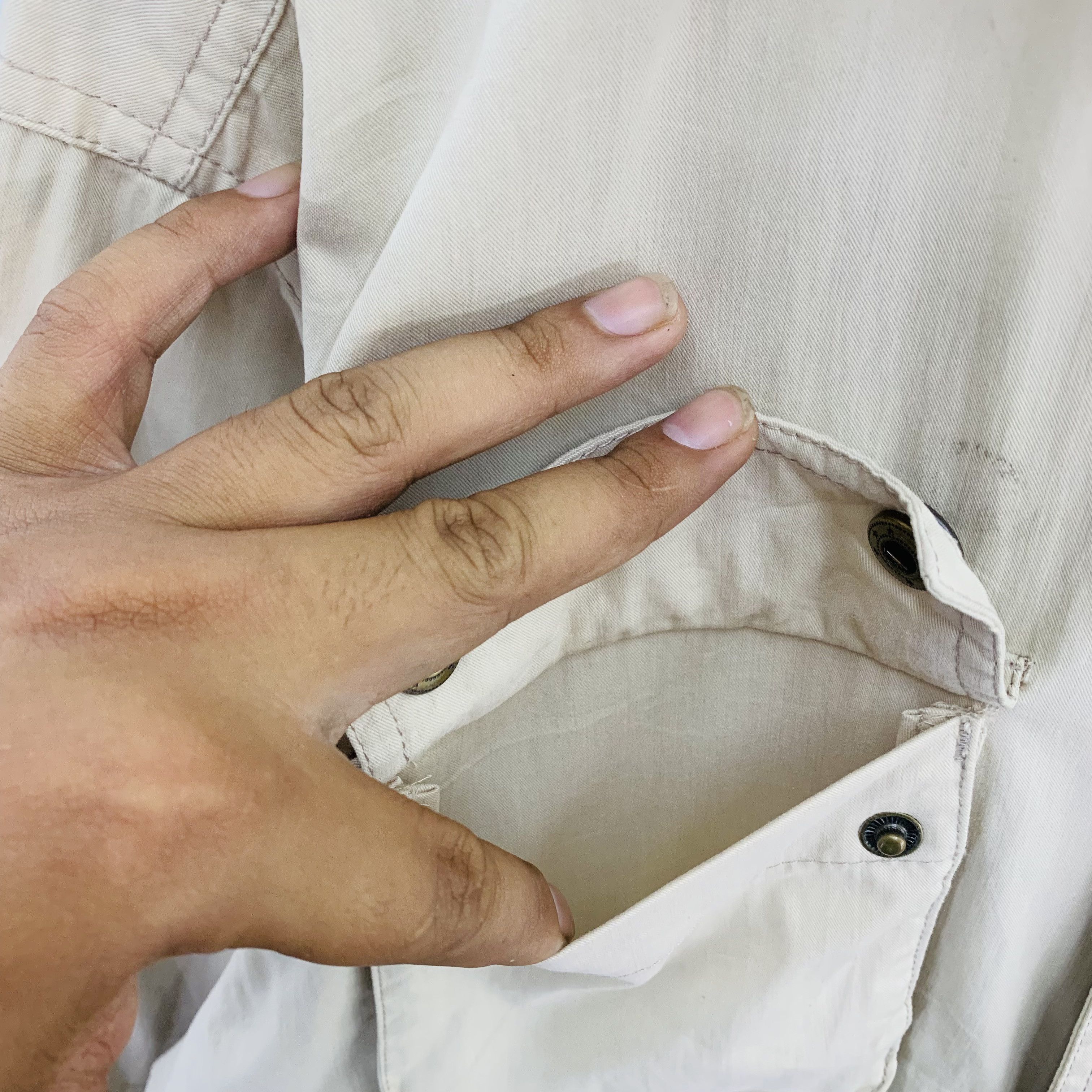 Japanese Brand BIN'S Jacket, Multi Pocket Jacket, Tactical Jacket Hooded Size US M / EU 48-50 / 2 - 10 Thumbnail