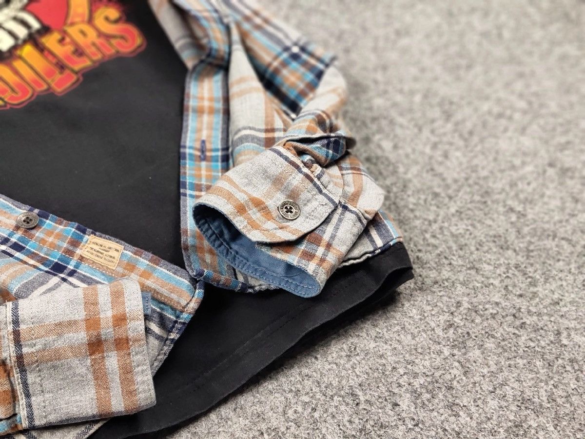 Flannel Vintage Flannel Shirt Travis Scott Style Hype Size US L / EU 52-54 / 3 - 10 Thumbnail