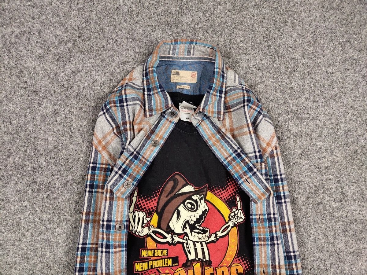 Flannel Vintage Flannel Shirt Travis Scott Style Hype Size US L / EU 52-54 / 3 - 4 Thumbnail