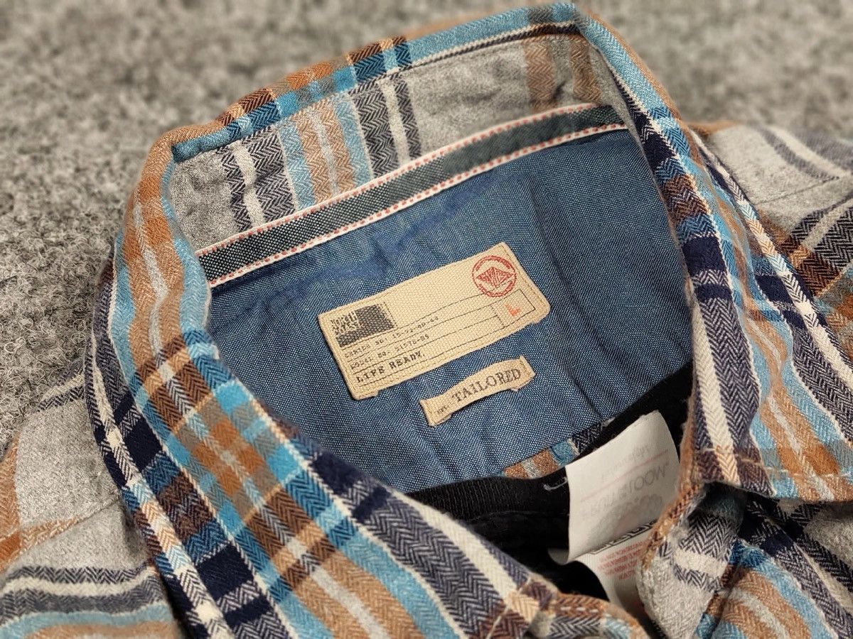 Flannel Vintage Flannel Shirt Travis Scott Style Hype Size US L / EU 52-54 / 3 - 12 Thumbnail