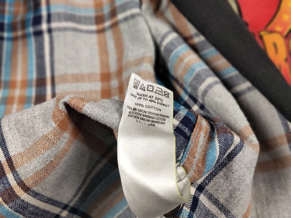 Flannel Vintage Flannel Shirt Travis Scott Style Hype Size US L / EU 52-54 / 3 - 13 Thumbnail