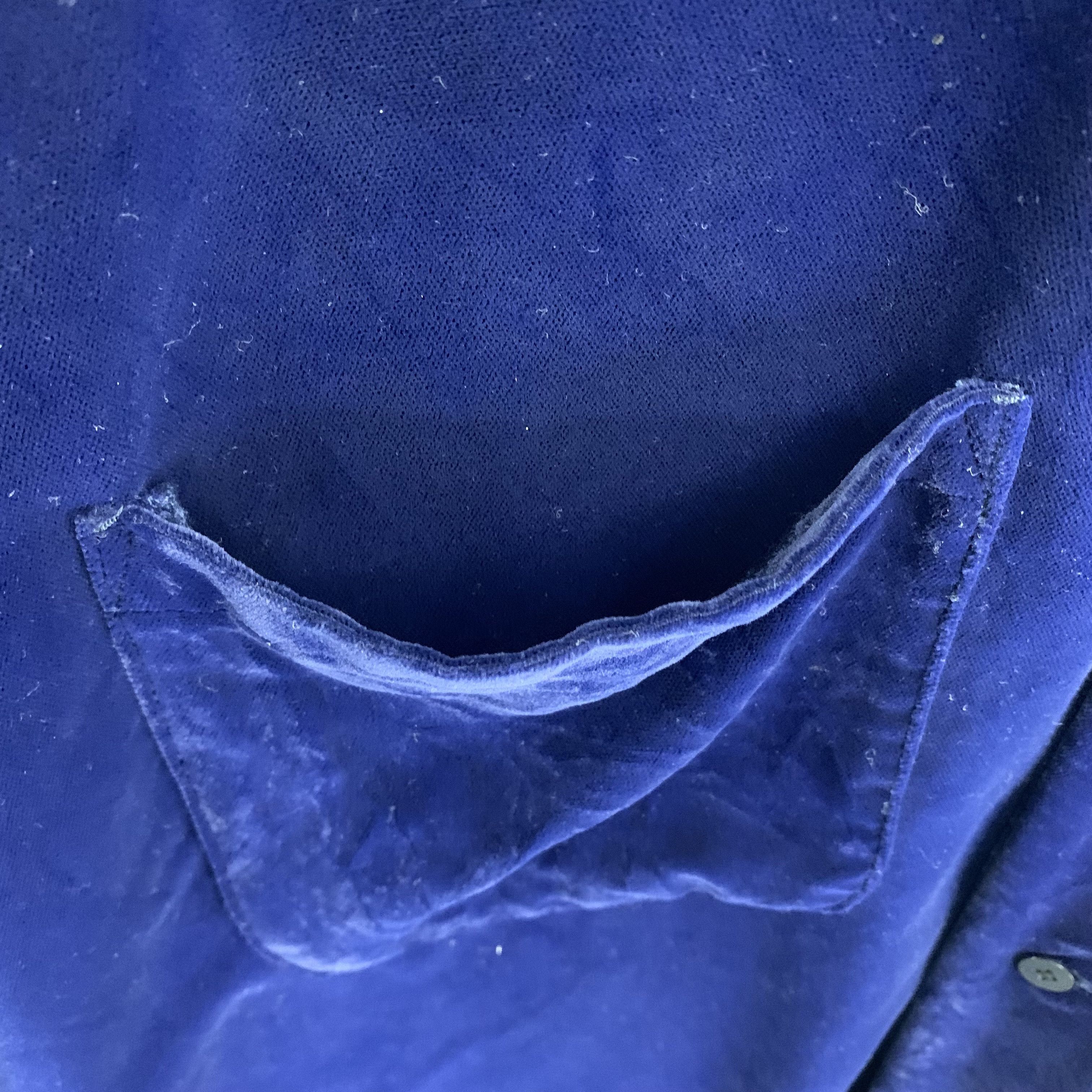 Japanese Brand × Y's × Yohji Yamamoto Yohji Yamamoto Y's Long Sleeve Velvet Shirts Size XL / US 12-14 / IT 48-50 - 5 Thumbnail