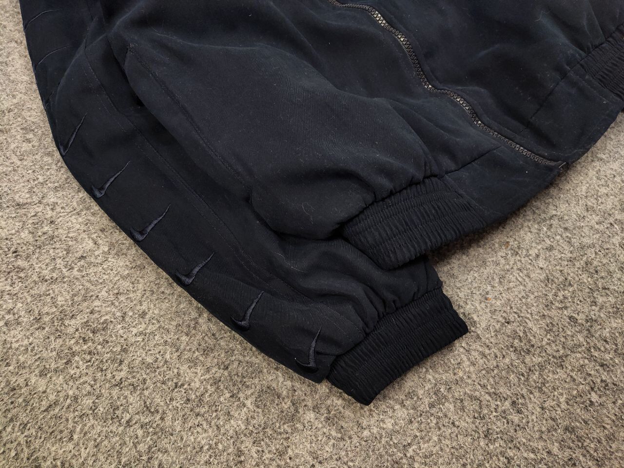 Nike Vintage 90's Nike Premier Dark Blue Logo Light Trek Jacket Size US L / EU 52-54 / 3 - 7 Thumbnail