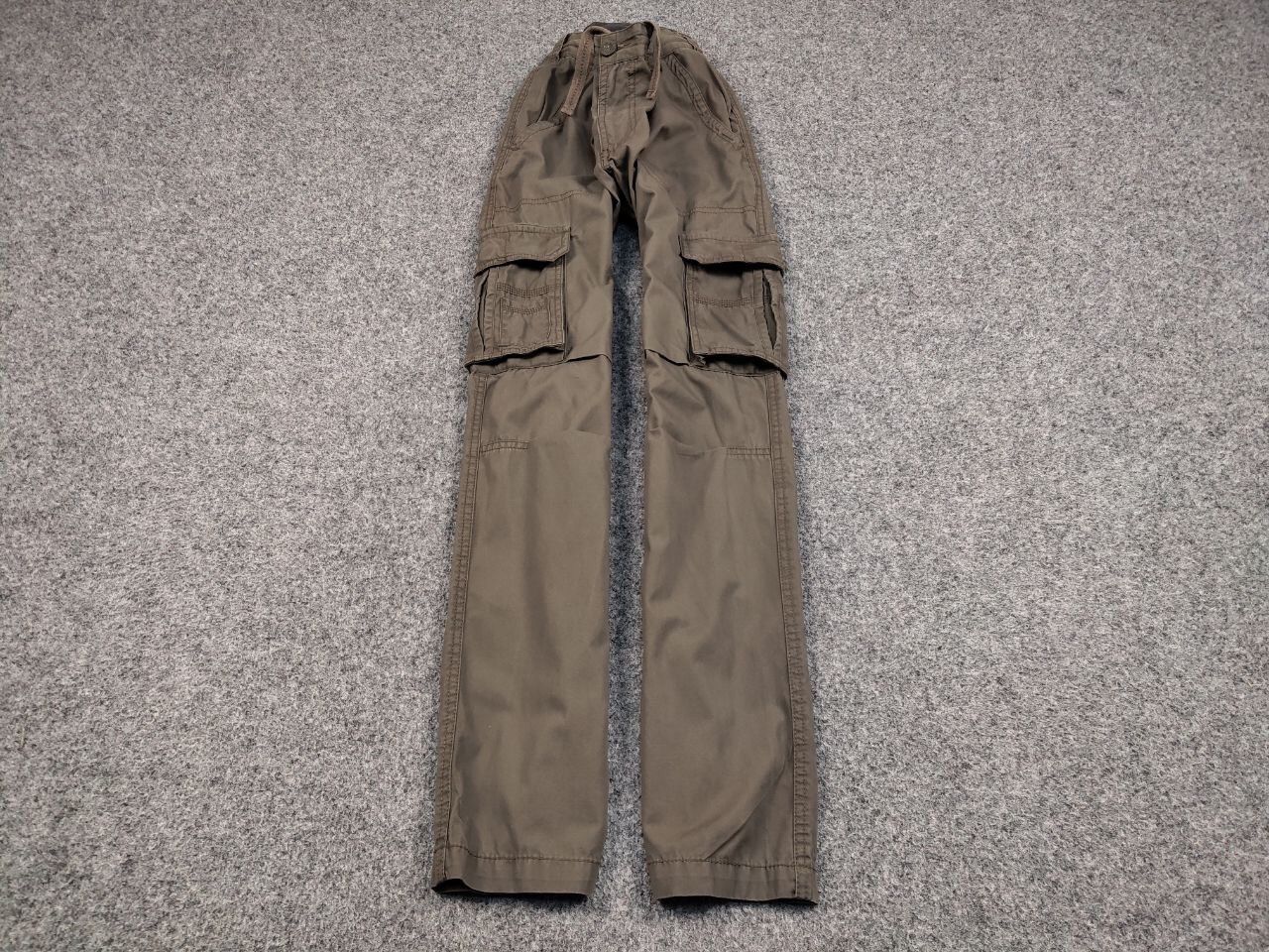 Japanese Brand Vintage Cargo Pants Travis Scott Japan Zip Pocket Olive Size US 36 / EU 52 - 2 Thumbnail