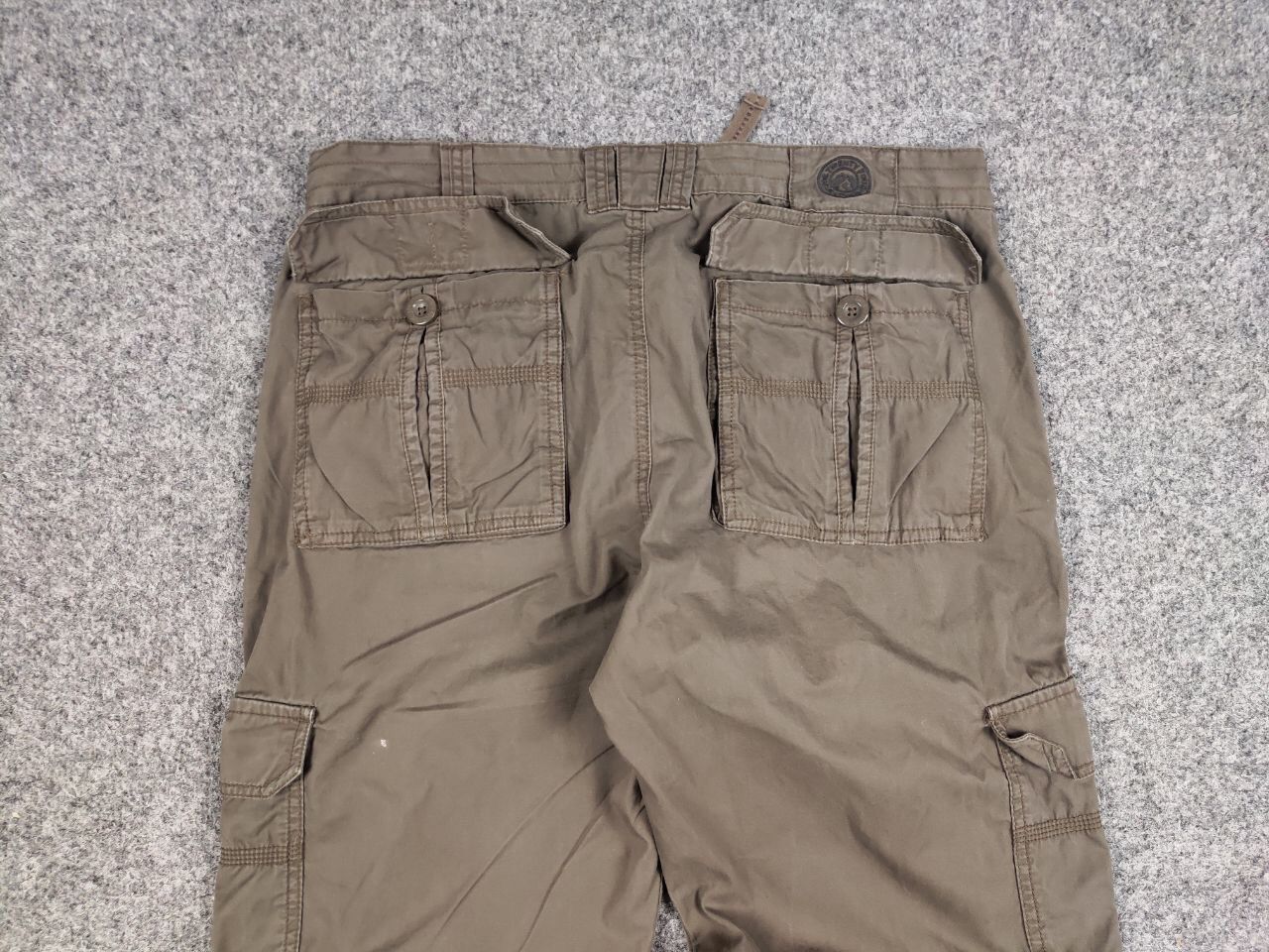 Japanese Brand Vintage Cargo Pants Travis Scott Japan Zip Pocket Olive Size US 36 / EU 52 - 16 Thumbnail