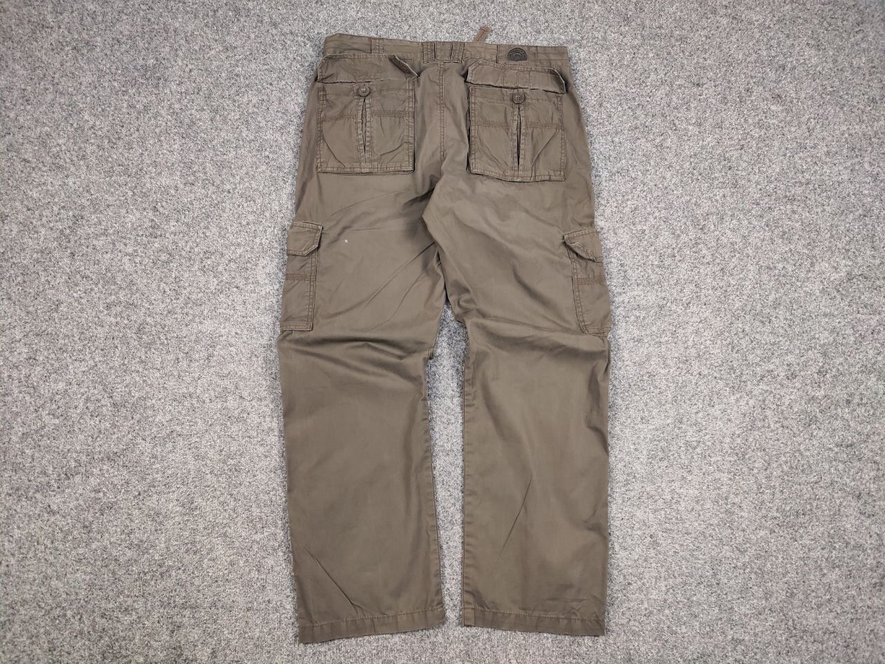 Japanese Brand Vintage Cargo Pants Travis Scott Japan Zip Pocket Olive Size US 36 / EU 52 - 15 Thumbnail