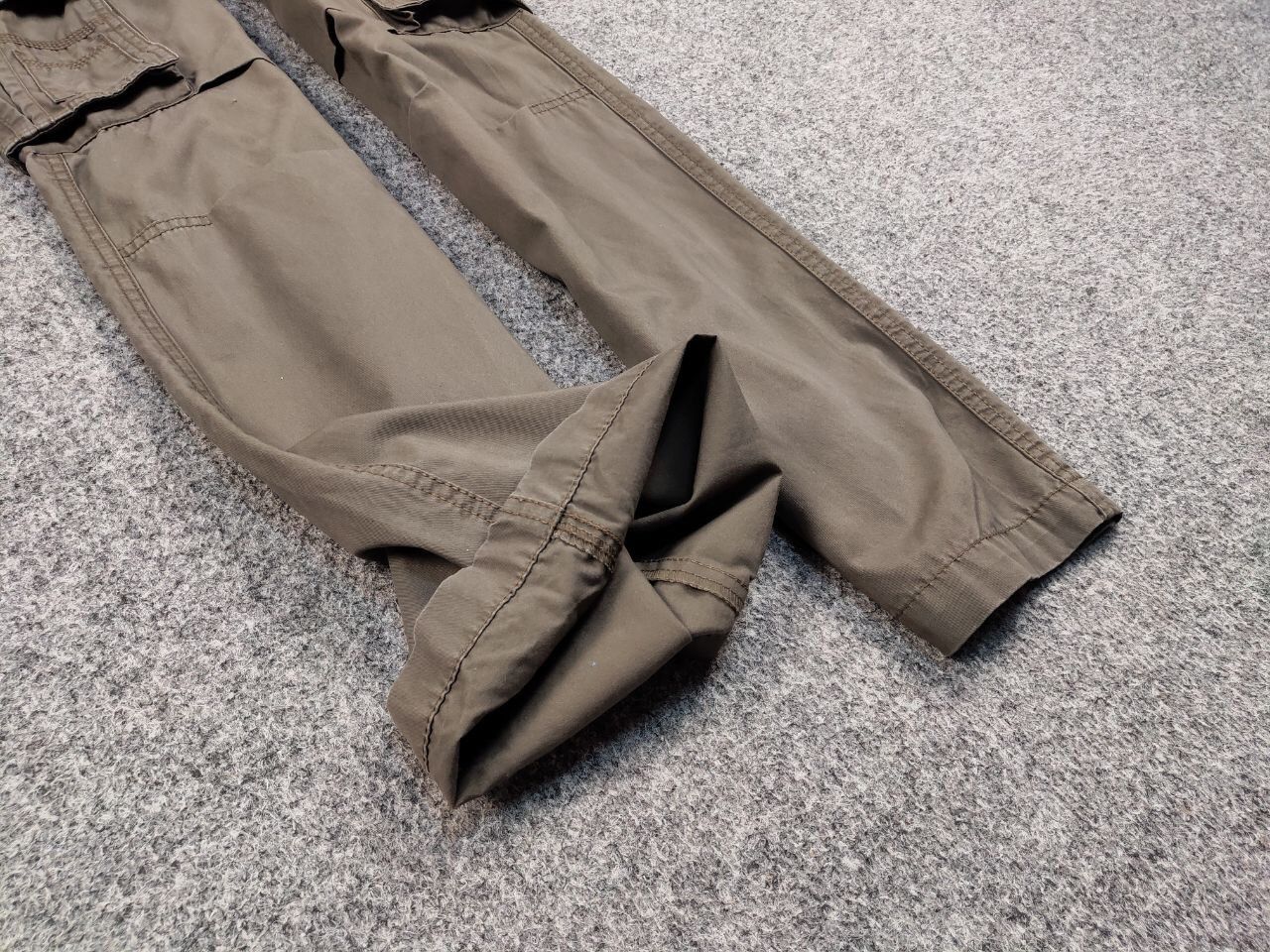 Japanese Brand Vintage Cargo Pants Travis Scott Japan Zip Pocket Olive Size US 36 / EU 52 - 10 Thumbnail