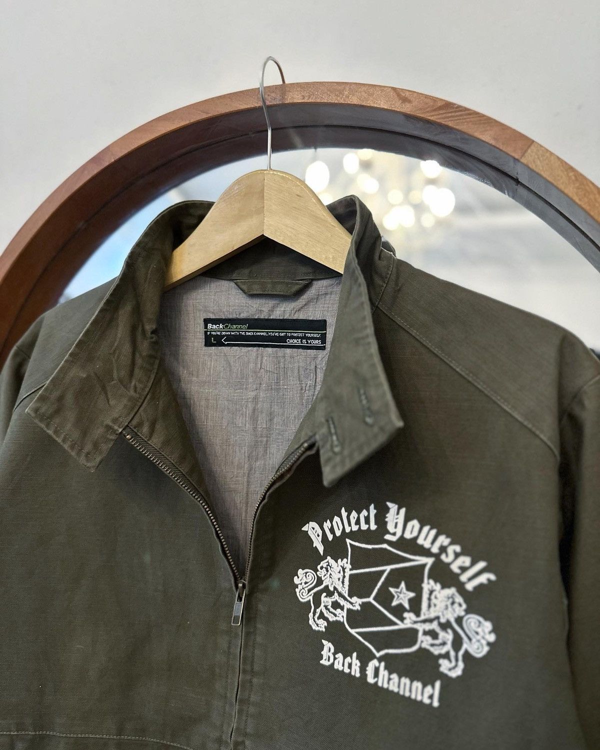 Japanese Brand Back Channel Protect Yourself Work Jacket Size US L / EU 52-54 / 3 - 4 Thumbnail