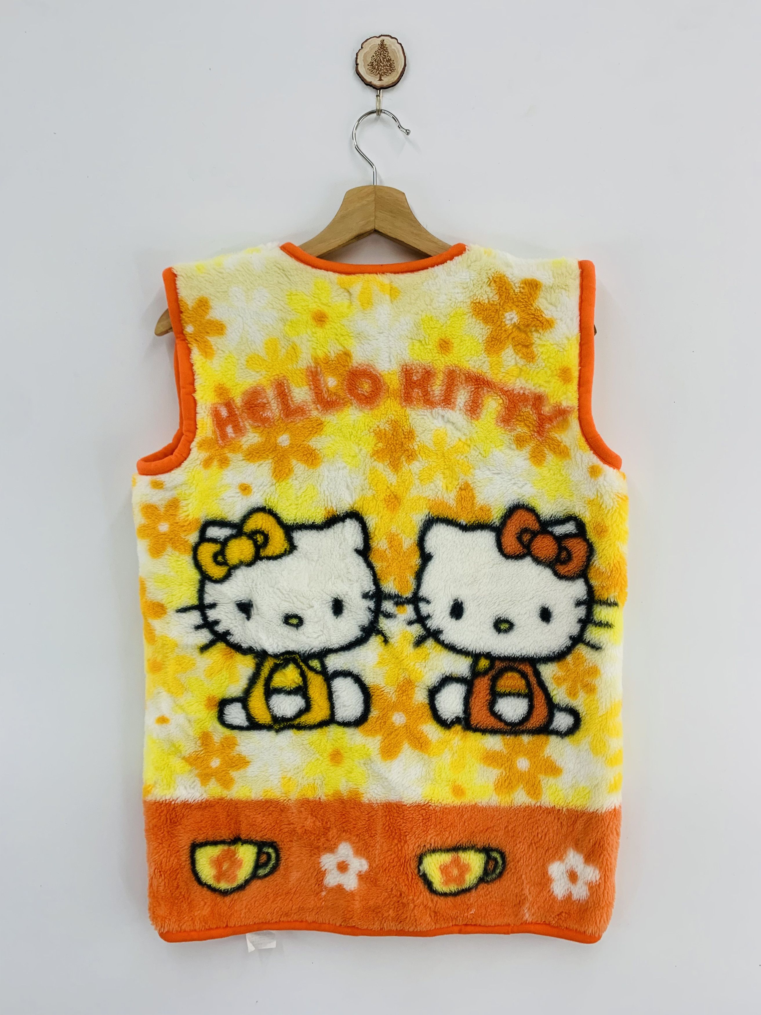Japanese Brand Hello Kitty Faux Fur Jacket Vest Size S / US 4 / IT 40 - 1 Thumbnail