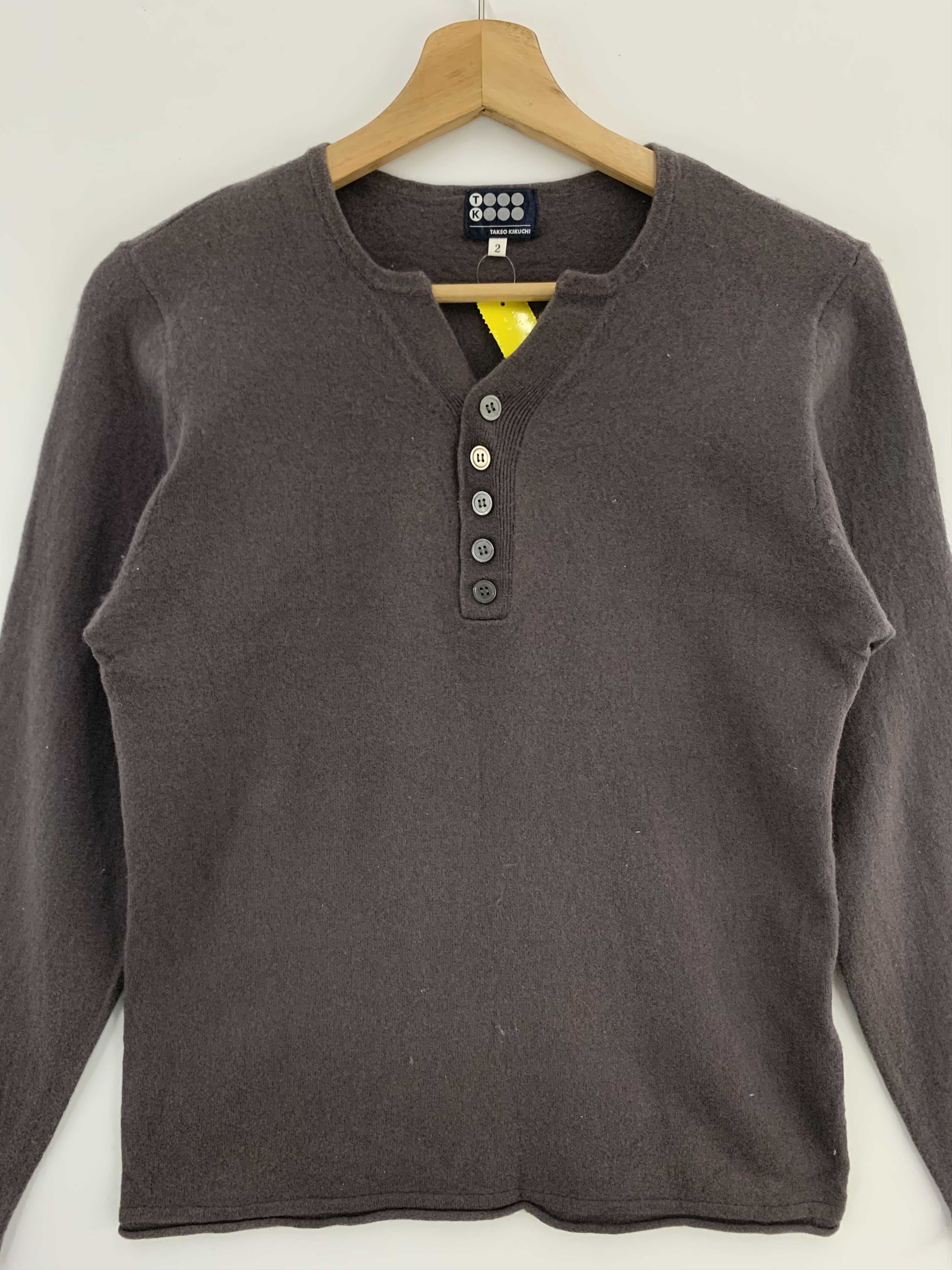 Japanese Brand × Takeo Kikuchi Takeo Kikuchi Long Sleeve T-Shirts Size US M / EU 48-50 / 2 - 3 Thumbnail