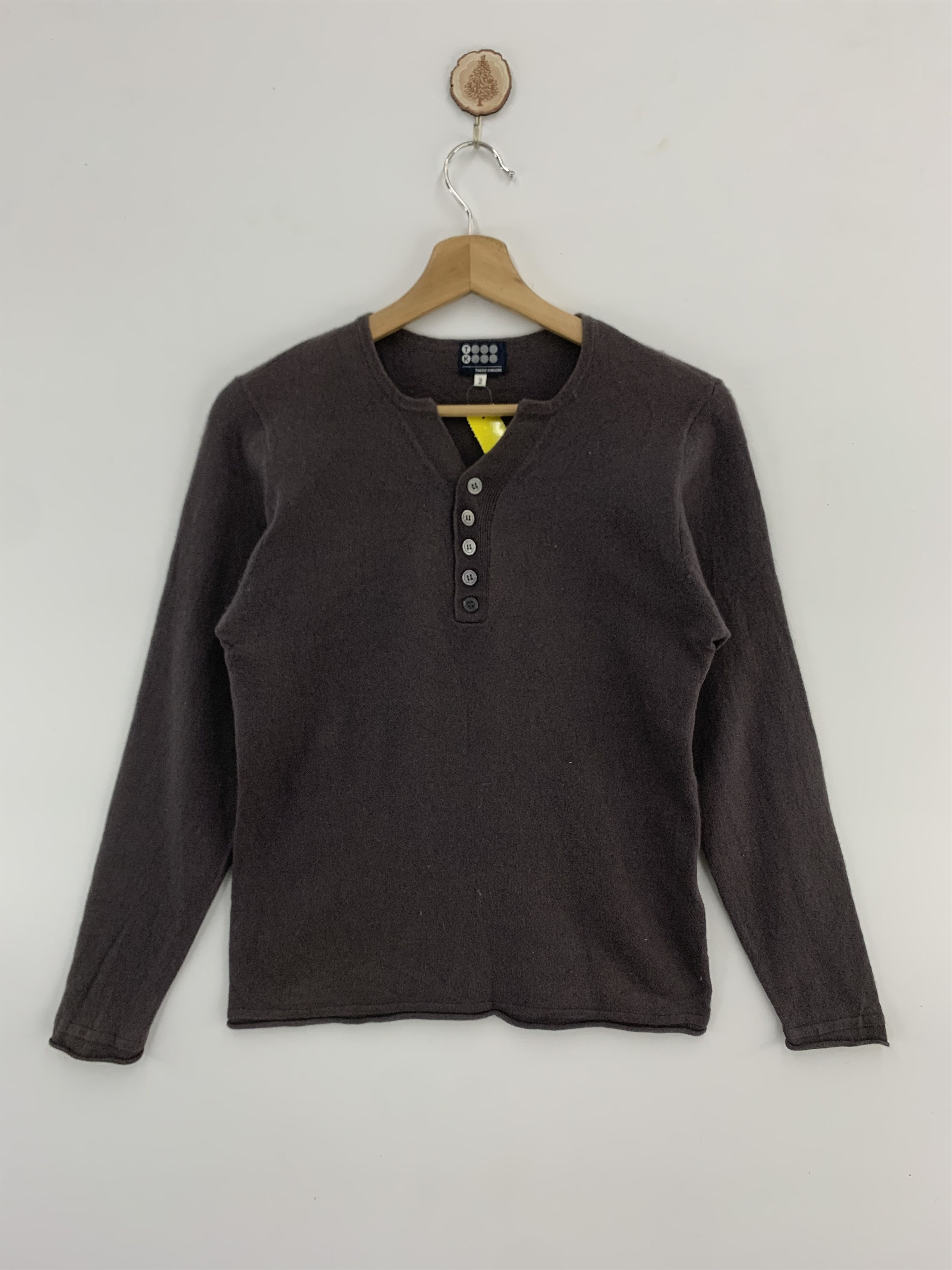Japanese Brand × Takeo Kikuchi Takeo Kikuchi Long Sleeve T-Shirts Size US M / EU 48-50 / 2 - 1 Thumbnail