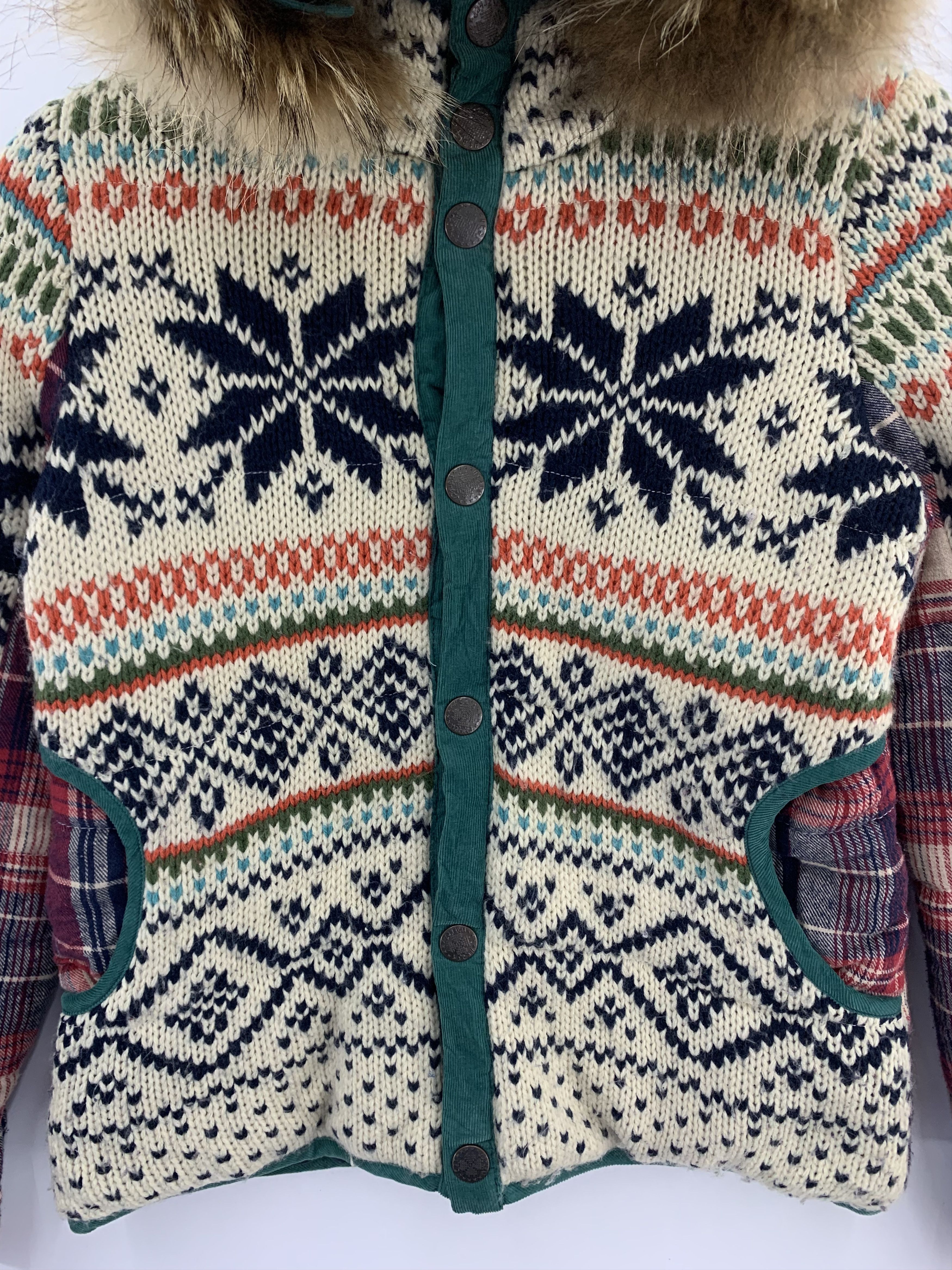 Japanese Brand Heart Market Wool Jacket | Winter Jacket Size US XS / EU 42 / 0 - 3 Thumbnail