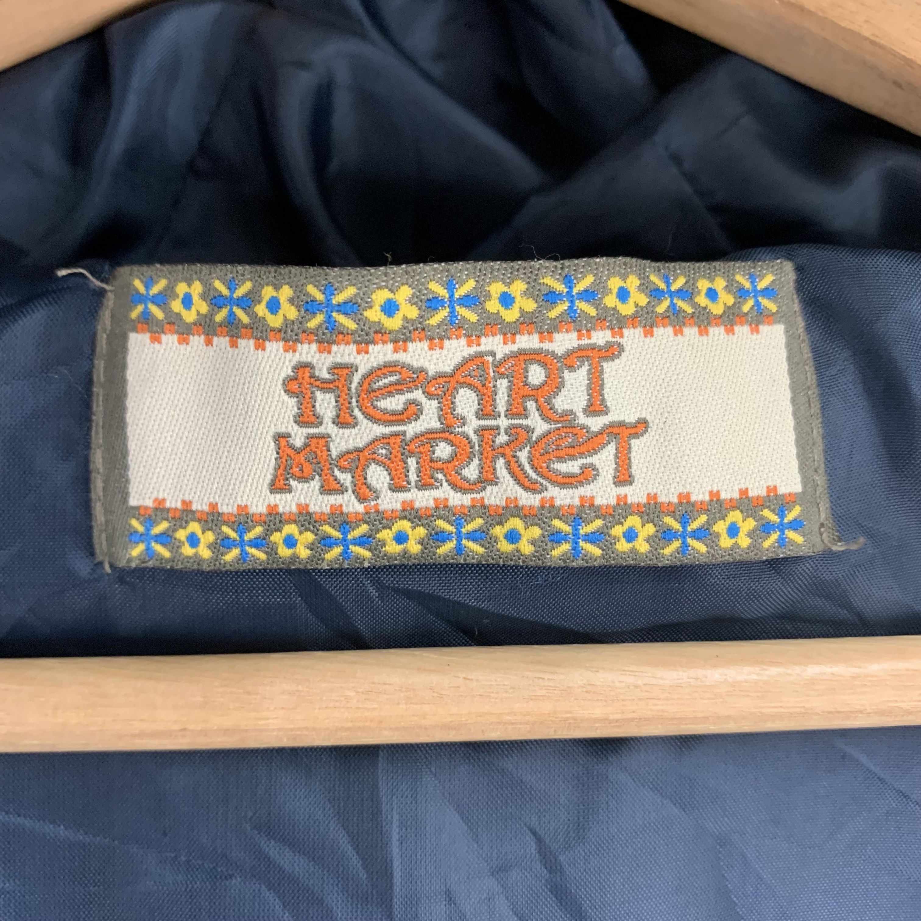 Japanese Brand Heart Market Wool Jacket | Winter Jacket Size US XS / EU 42 / 0 - 9 Thumbnail