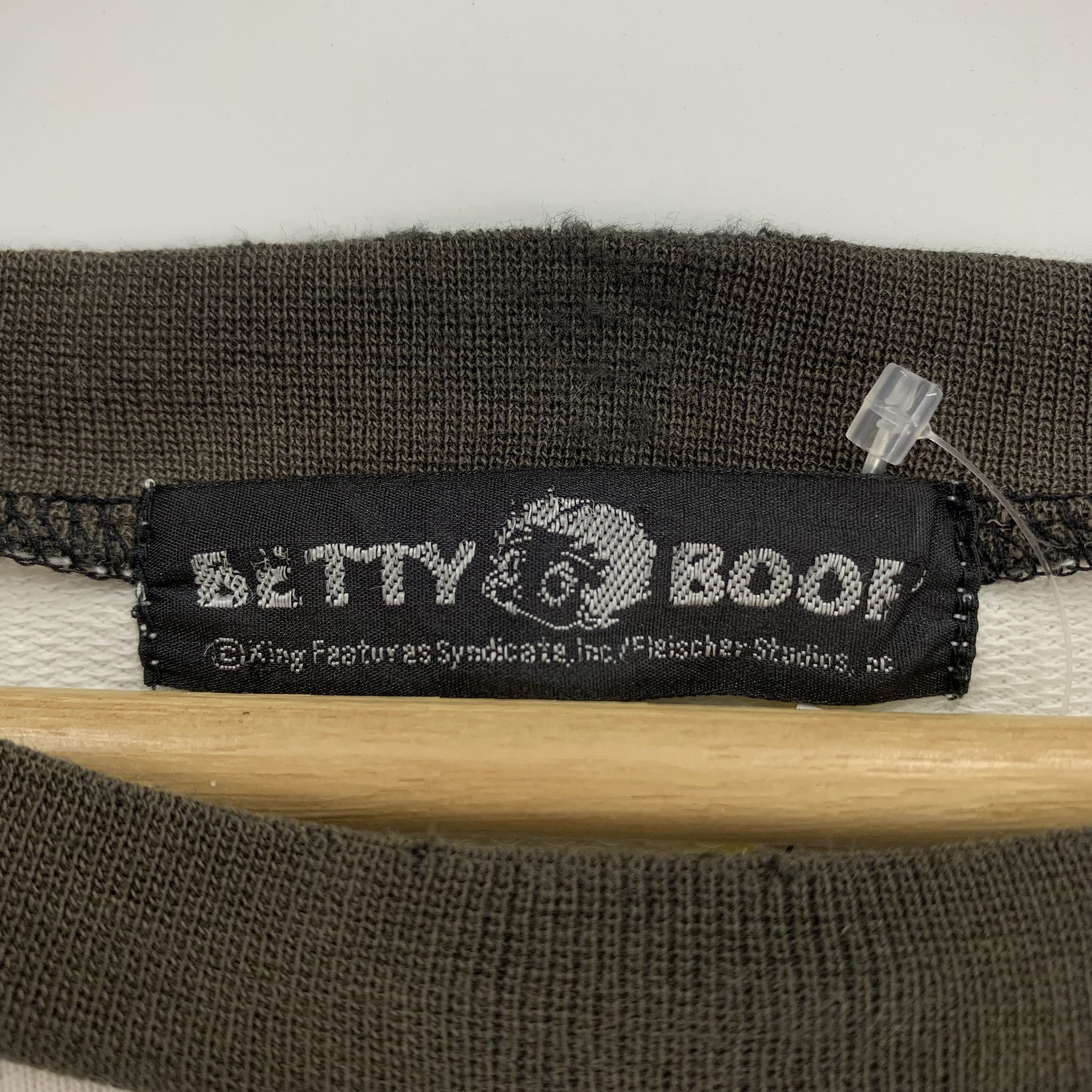 Vintage Betty Boop Long Sleeve T-Shirts Size L / US 10 / IT 46 - 6 Thumbnail