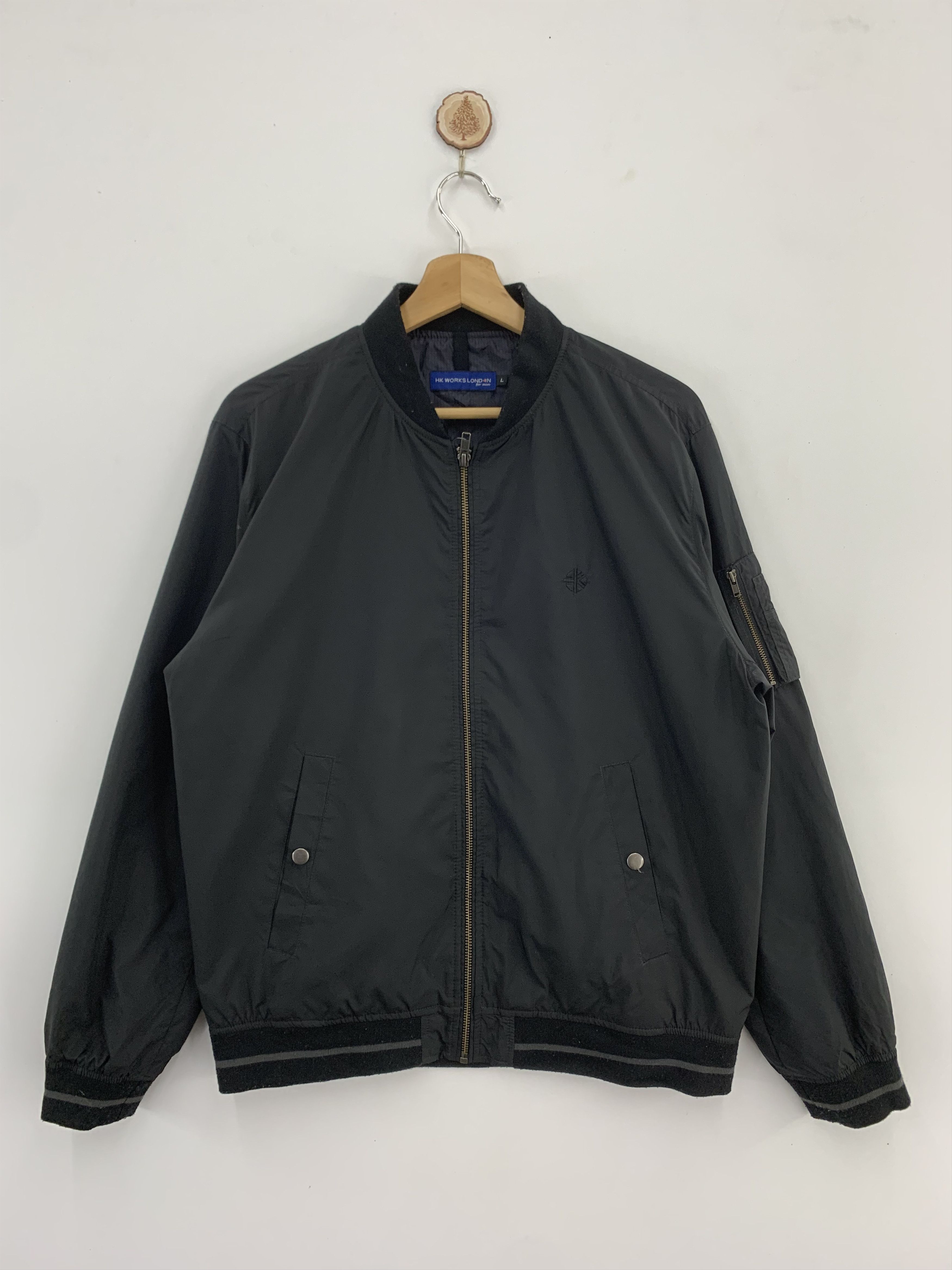 Hiroko Koshino Homme Hiroko Koshino Bomber Jacket for Men Size US L / EU 52-54 / 3 - 1 Thumbnail