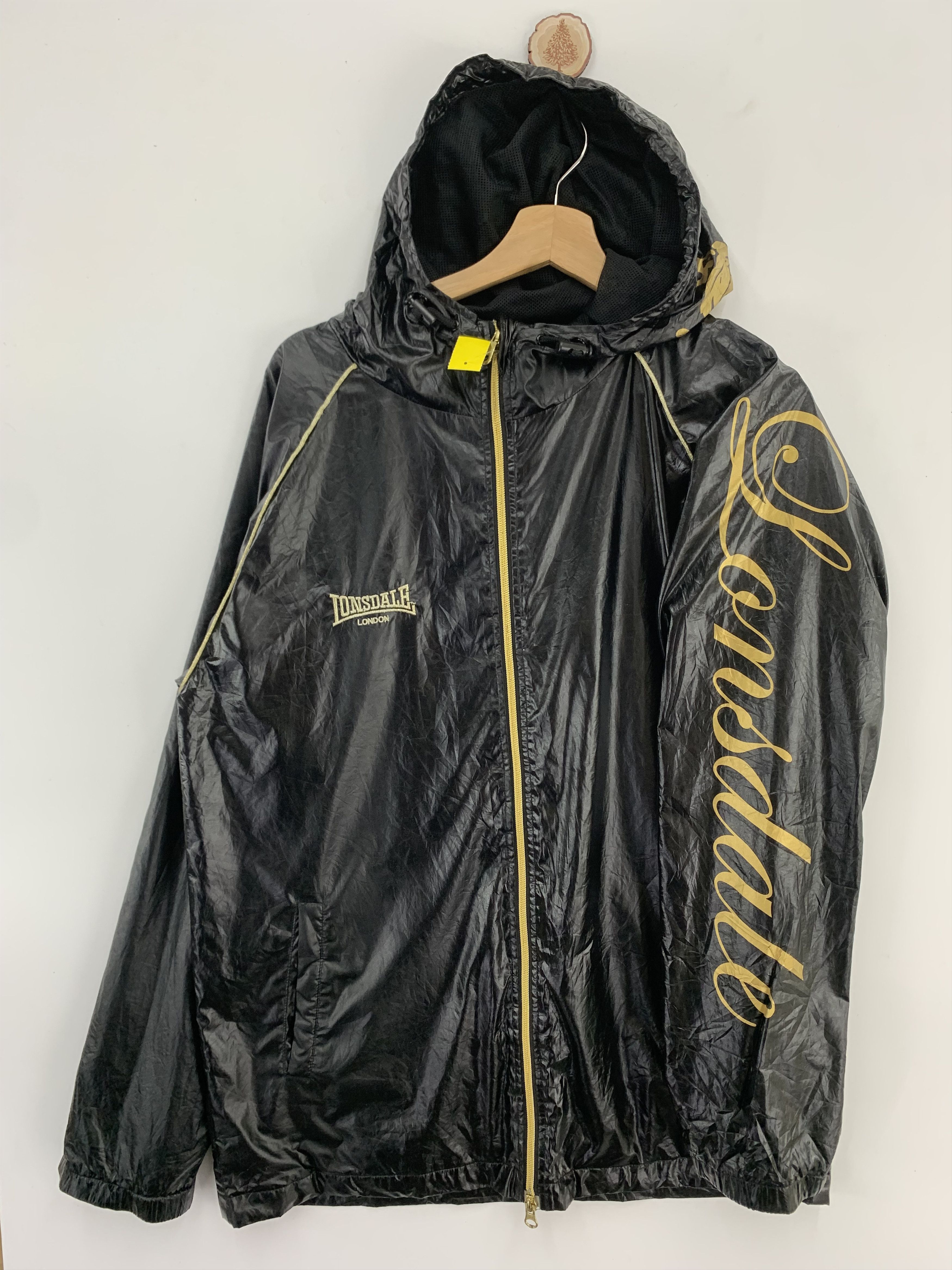 Lonsdale Lonsdale London Windbreaker Jacket Embroidered Size US XL / EU 56 / 4 - 6 Thumbnail