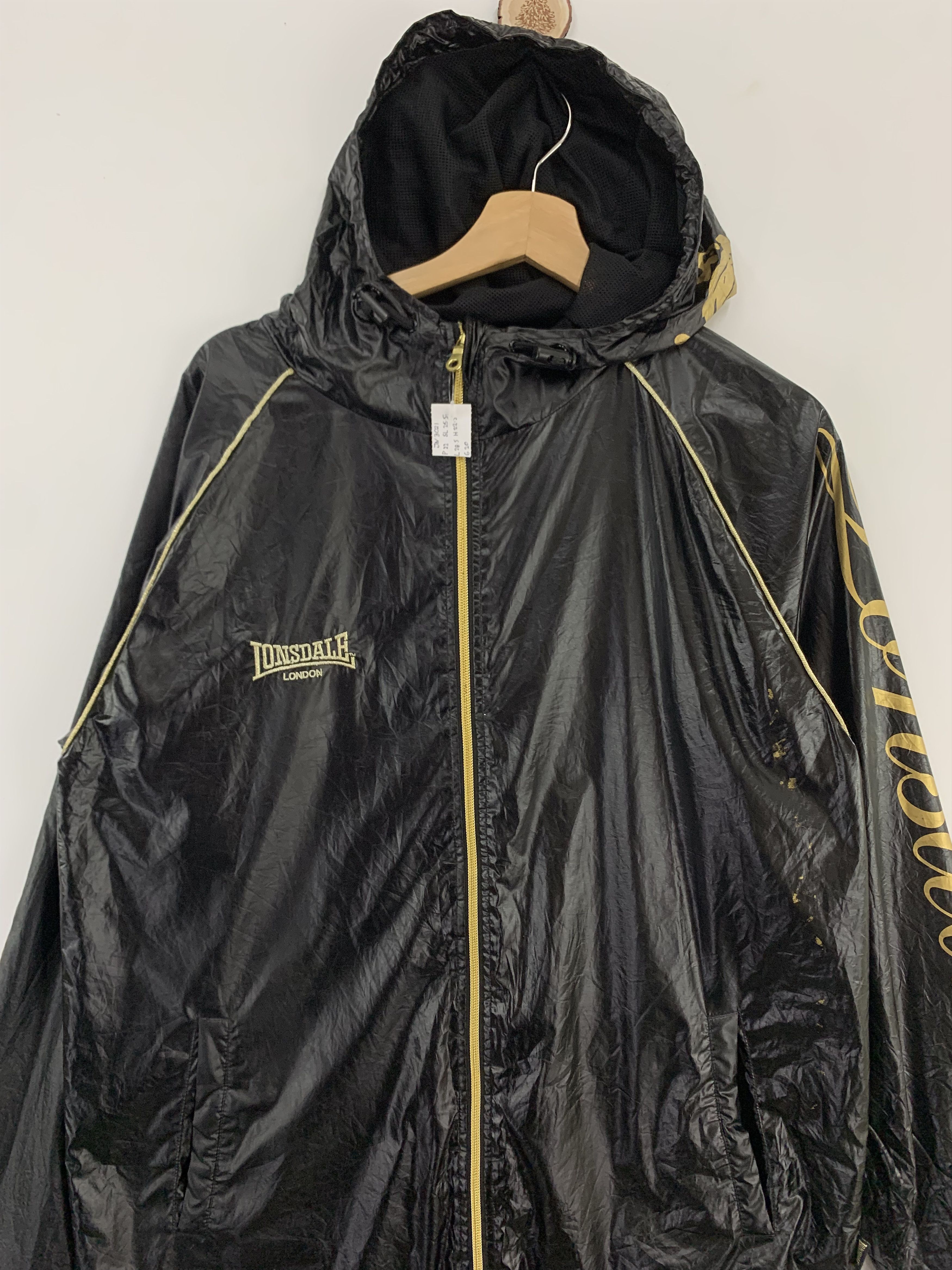Lonsdale Lonsdale London Windbreaker Jacket Embroidered Size US XL / EU 56 / 4 - 2 Thumbnail