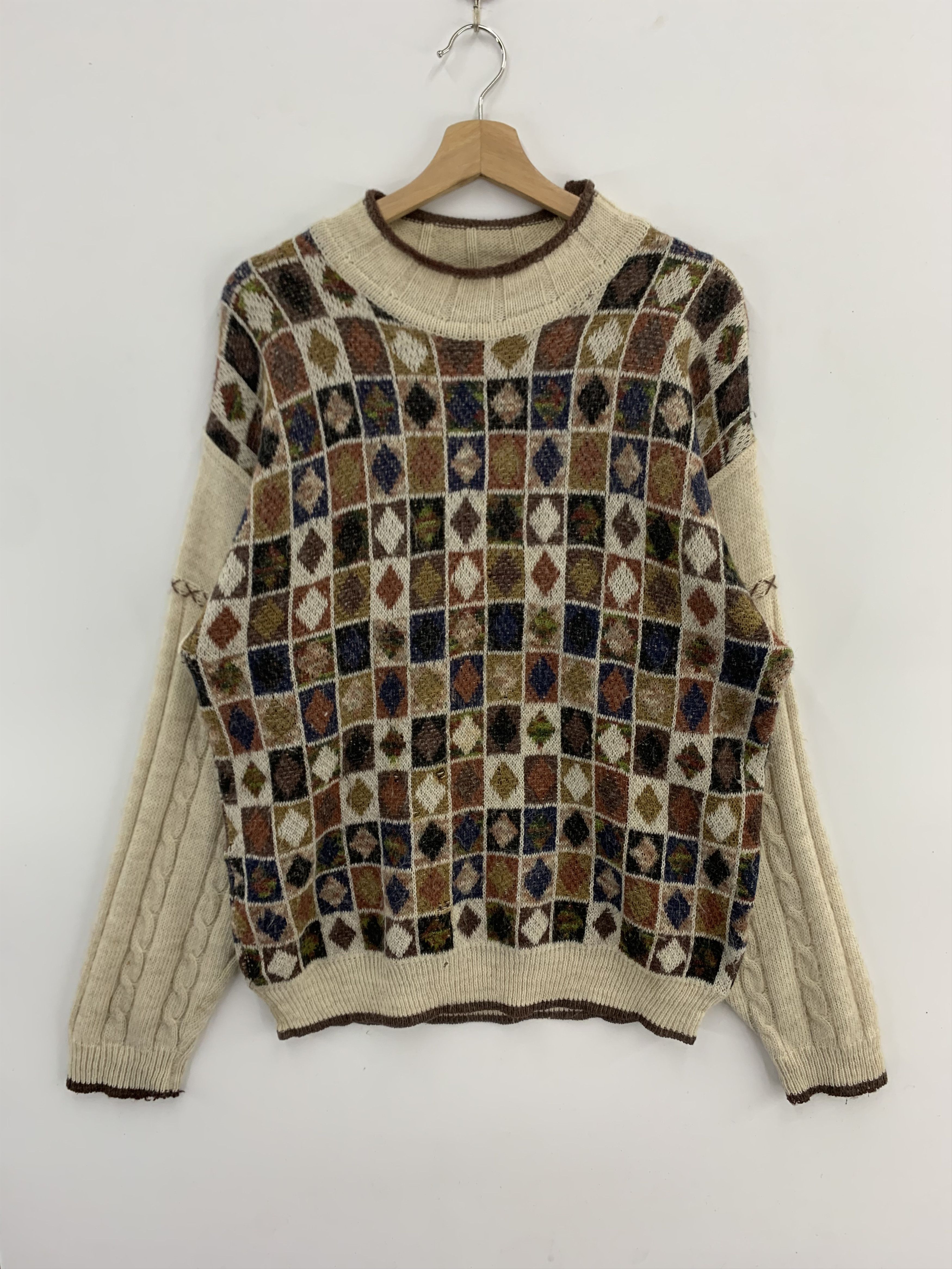 Mr. Junko Wool Sweater Knitted