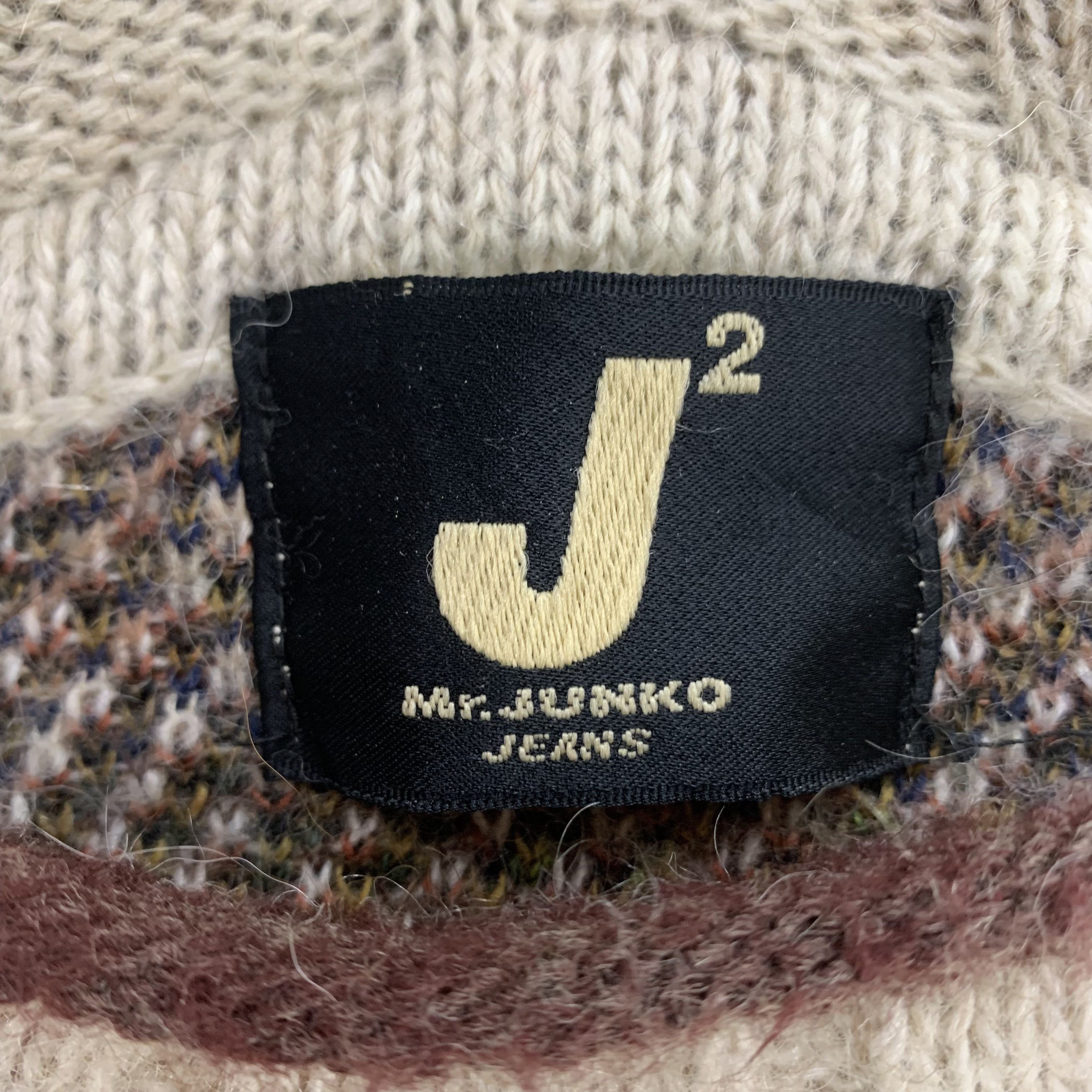 Japanese Brand × Mr. Junko Mr. Junko Wool Sweater Knitted Size US M / EU 48-50 / 2 - 7 Thumbnail