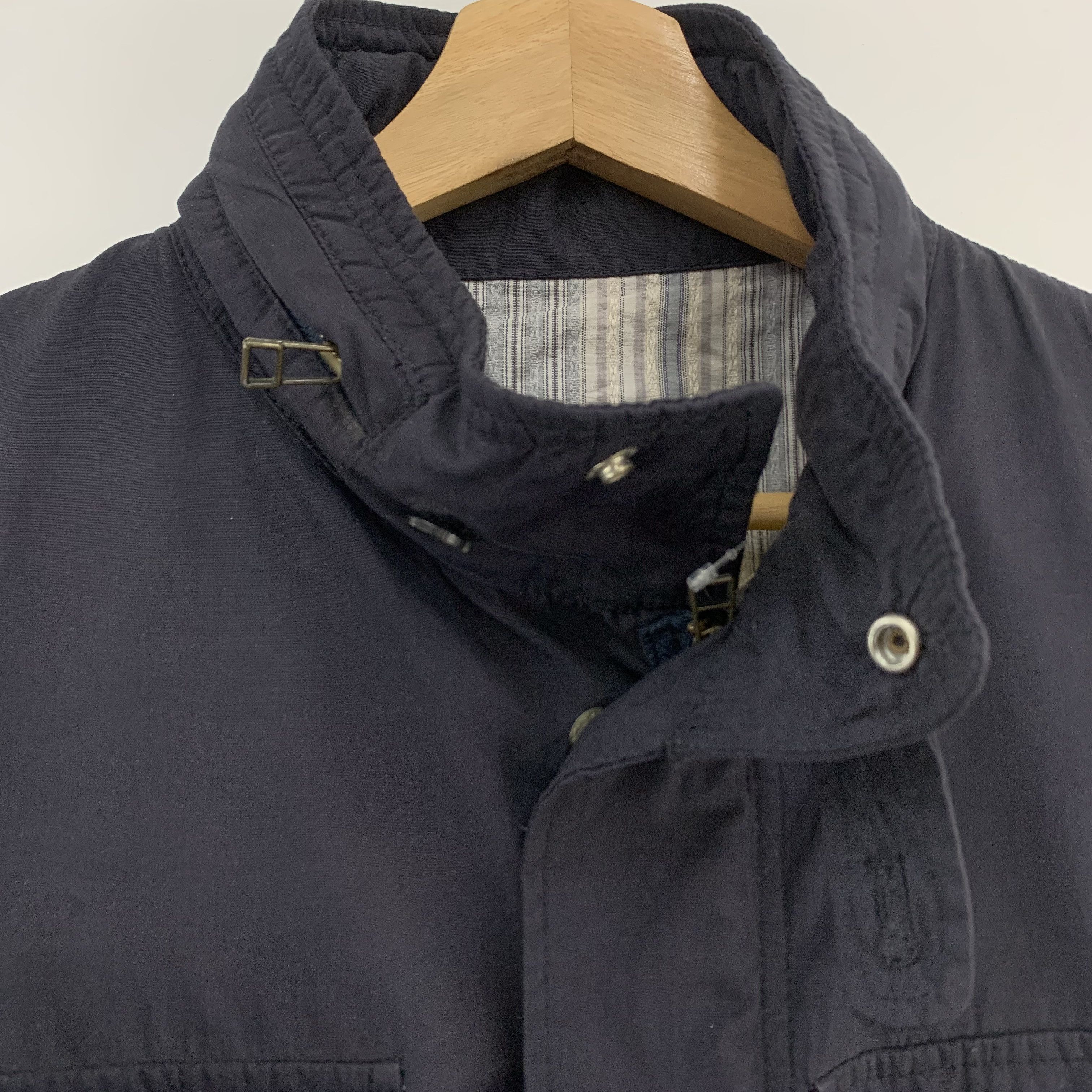 Japanese Brand × Kansai Yamamoto Vintage 90s Kansai Jeans Jacket Parka Hooded Size US M / EU 48-50 / 2 - 7 Thumbnail