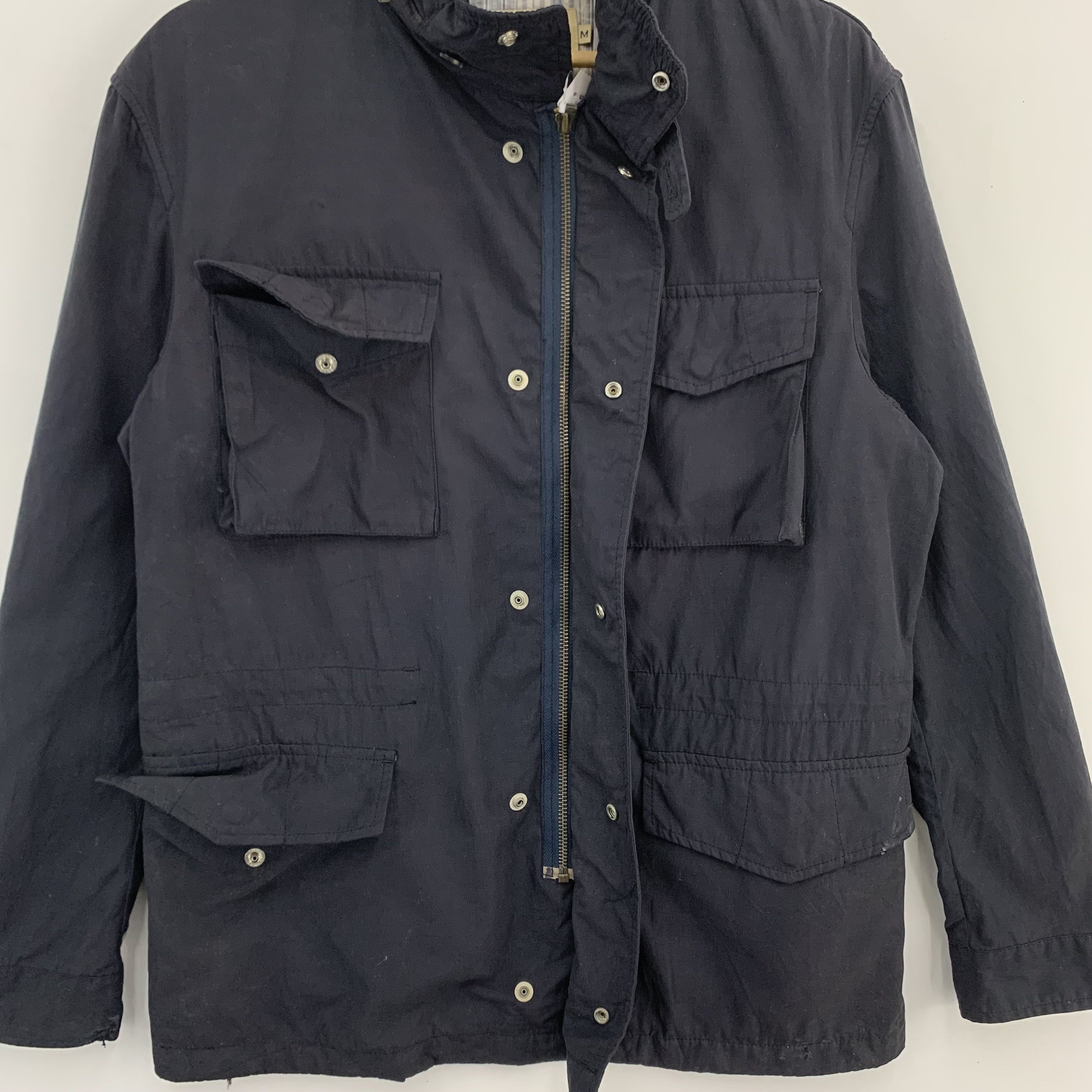 Japanese Brand × Kansai Yamamoto Vintage 90s Kansai Jeans Jacket Parka Hooded Size US M / EU 48-50 / 2 - 8 Thumbnail