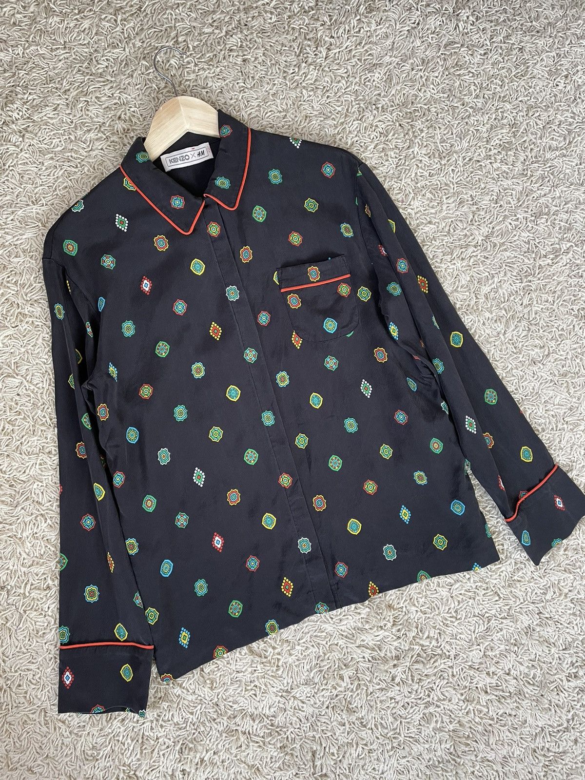 H&M × Kenzo Kenzo x H&M silk pijama shirt Size US S / EU 44-46 / 1 - 2 Thumbnail