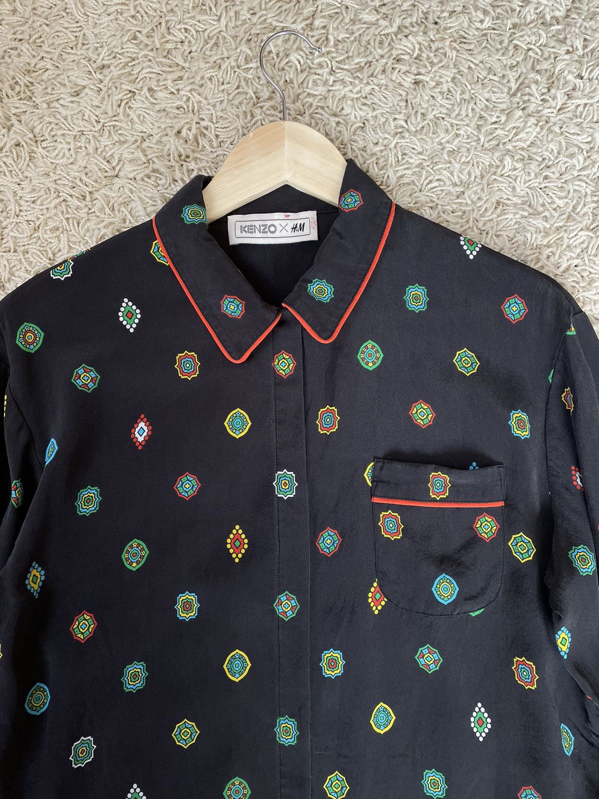 H&M × Kenzo Kenzo x H&M silk pijama shirt Size US S / EU 44-46 / 1 - 4 Thumbnail
