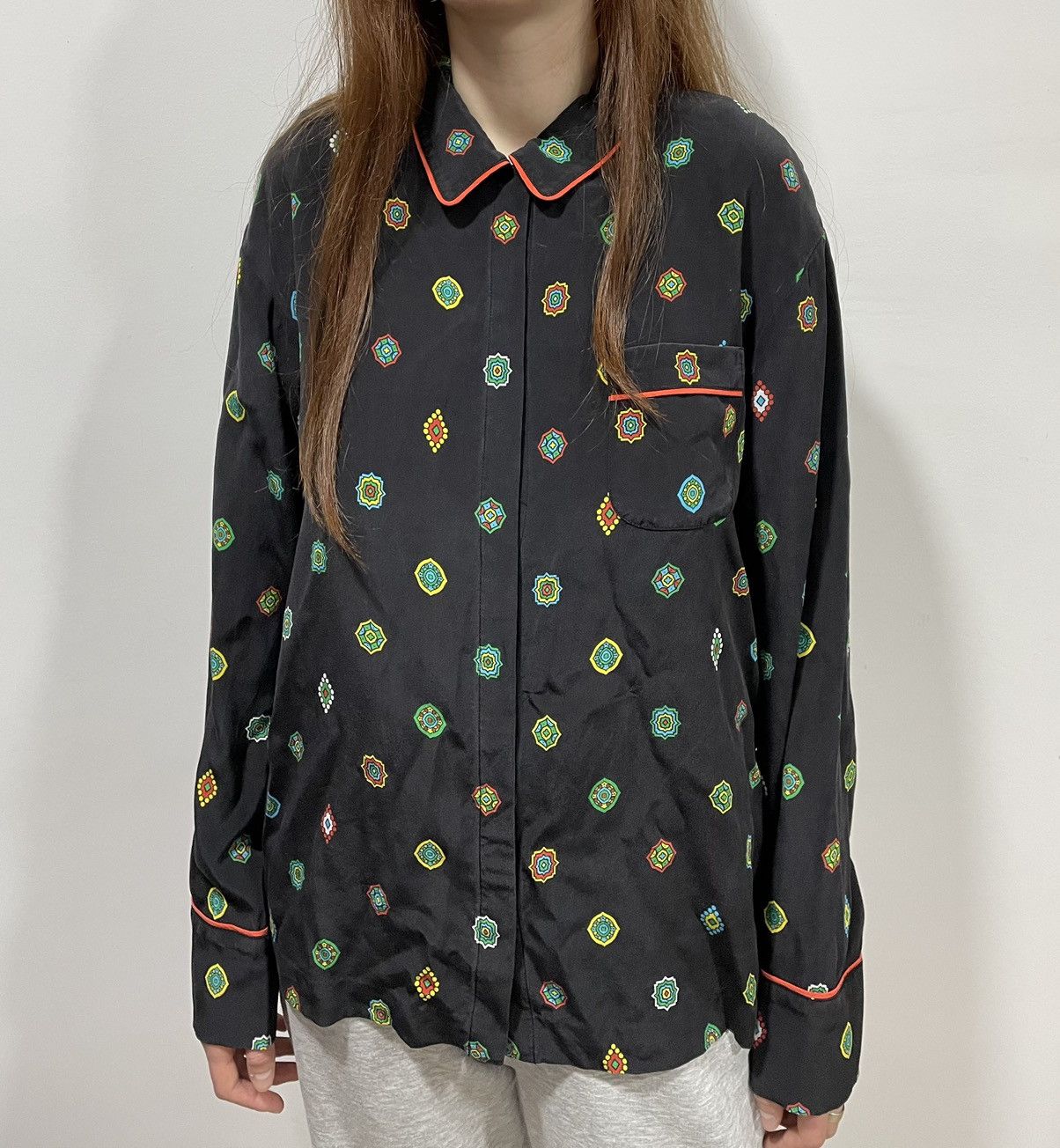 H&M × Kenzo Kenzo x H&M silk pijama shirt Size US S / EU 44-46 / 1 - 1 Thumbnail