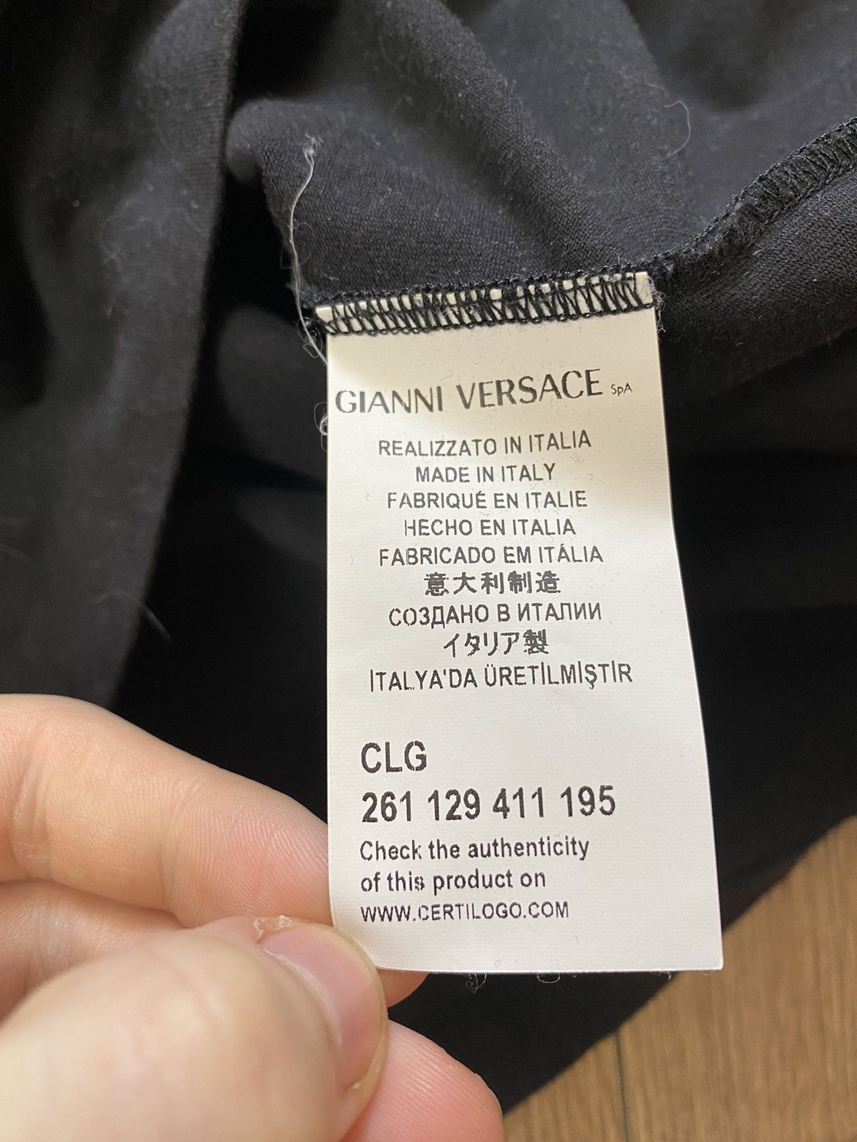 Versus Versace Versace Versus Long Sleeve Big Logo Size US S / EU 44-46 / 1 - 5 Thumbnail