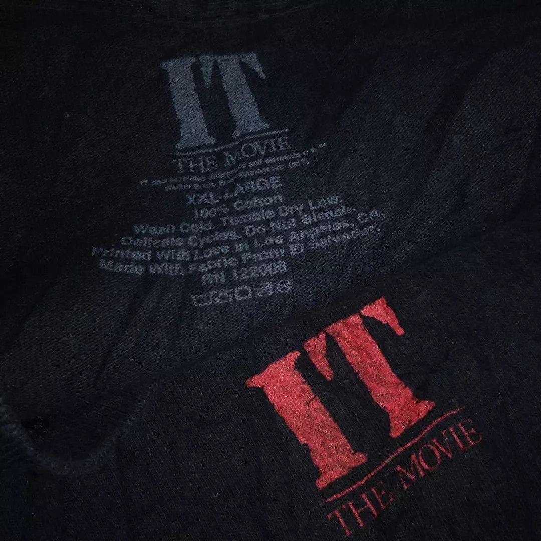 Other 2XL IT Pennywise tshirt movie horrror classic retro Size US XXL / EU 58 / 5 - 2 Thumbnail